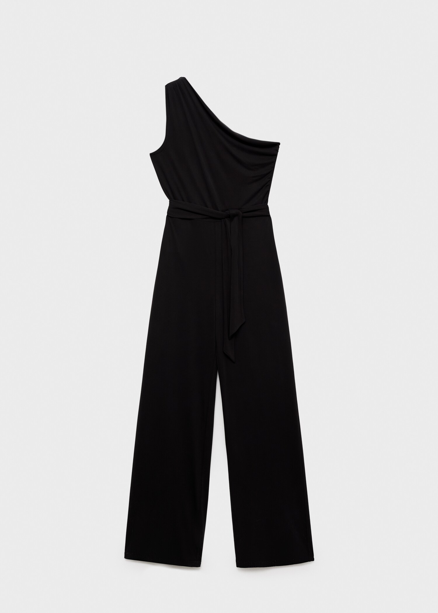 Asymmetric belt jumpsuit - Article without model