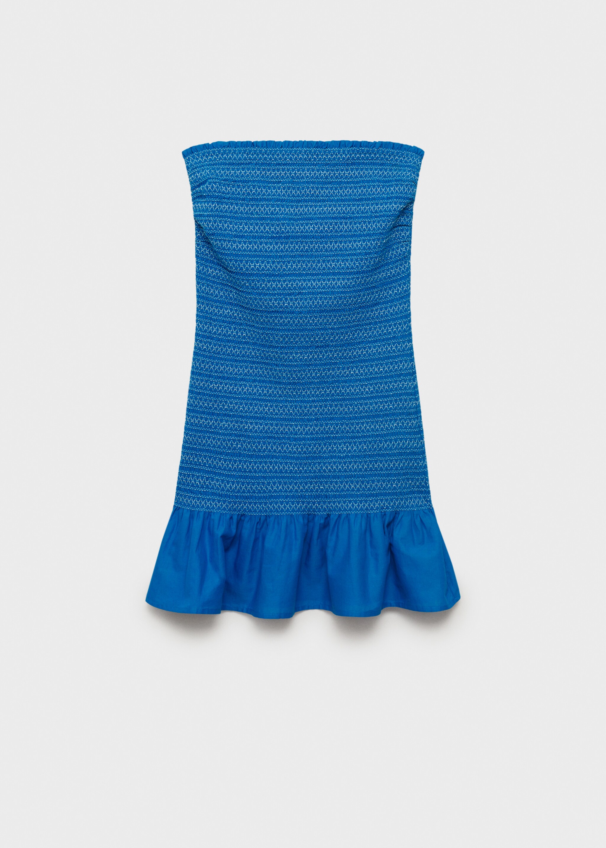 Besticktes Kleid mit Rüschen - Artikel ohne Model