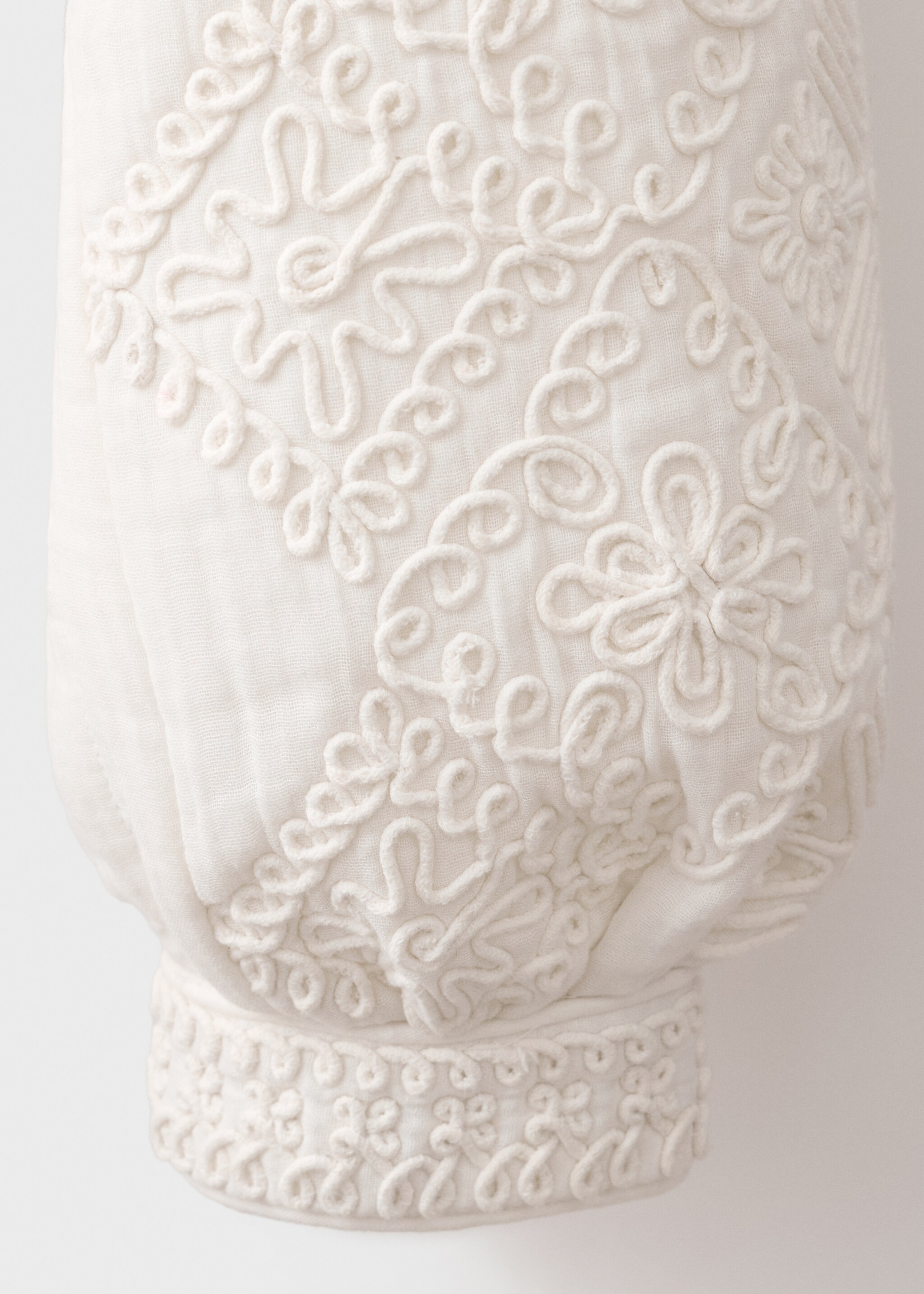 Embroidered cotton jacket - Details of the article 8