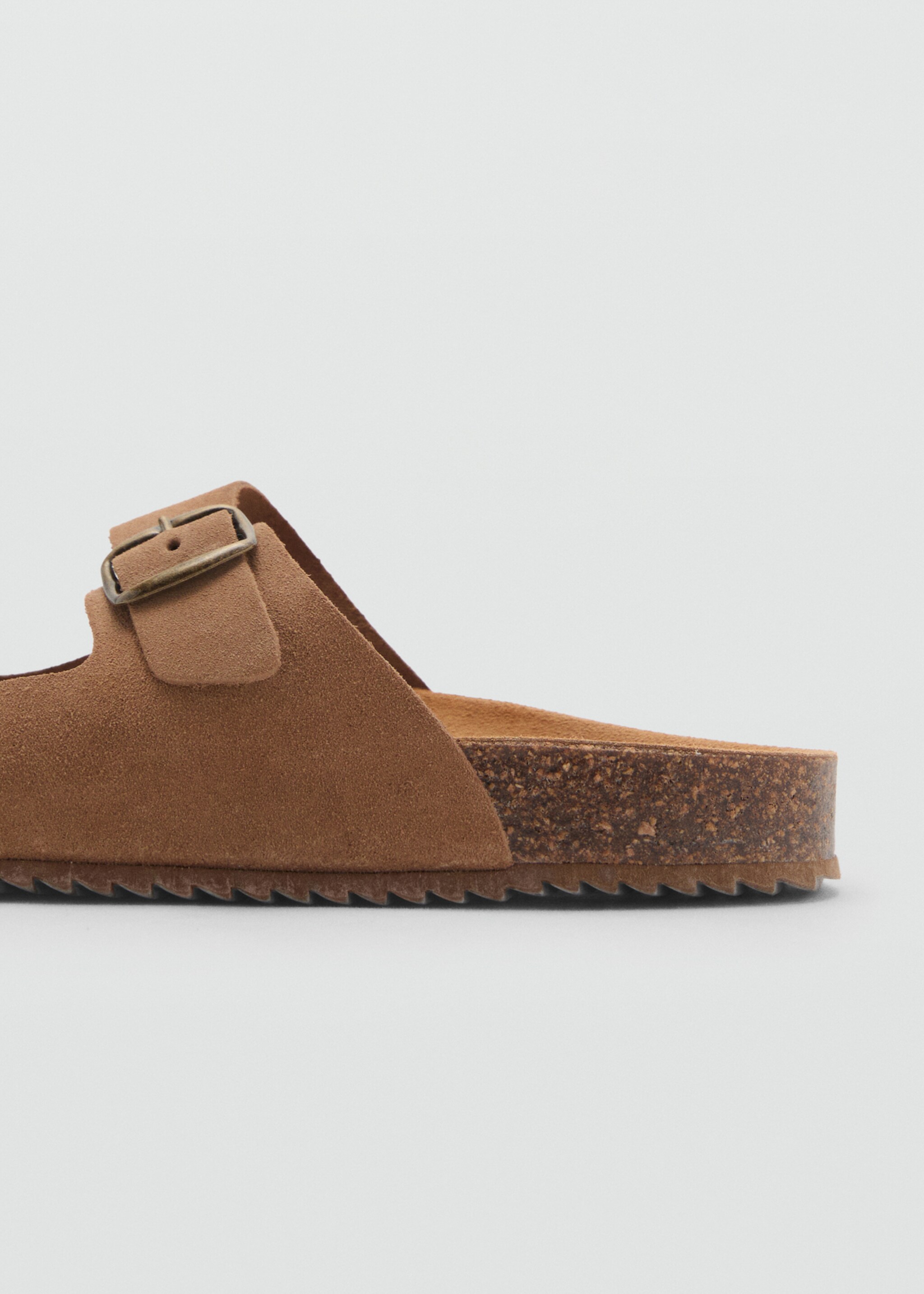 Buckle leather sandals - Details of the article 1
