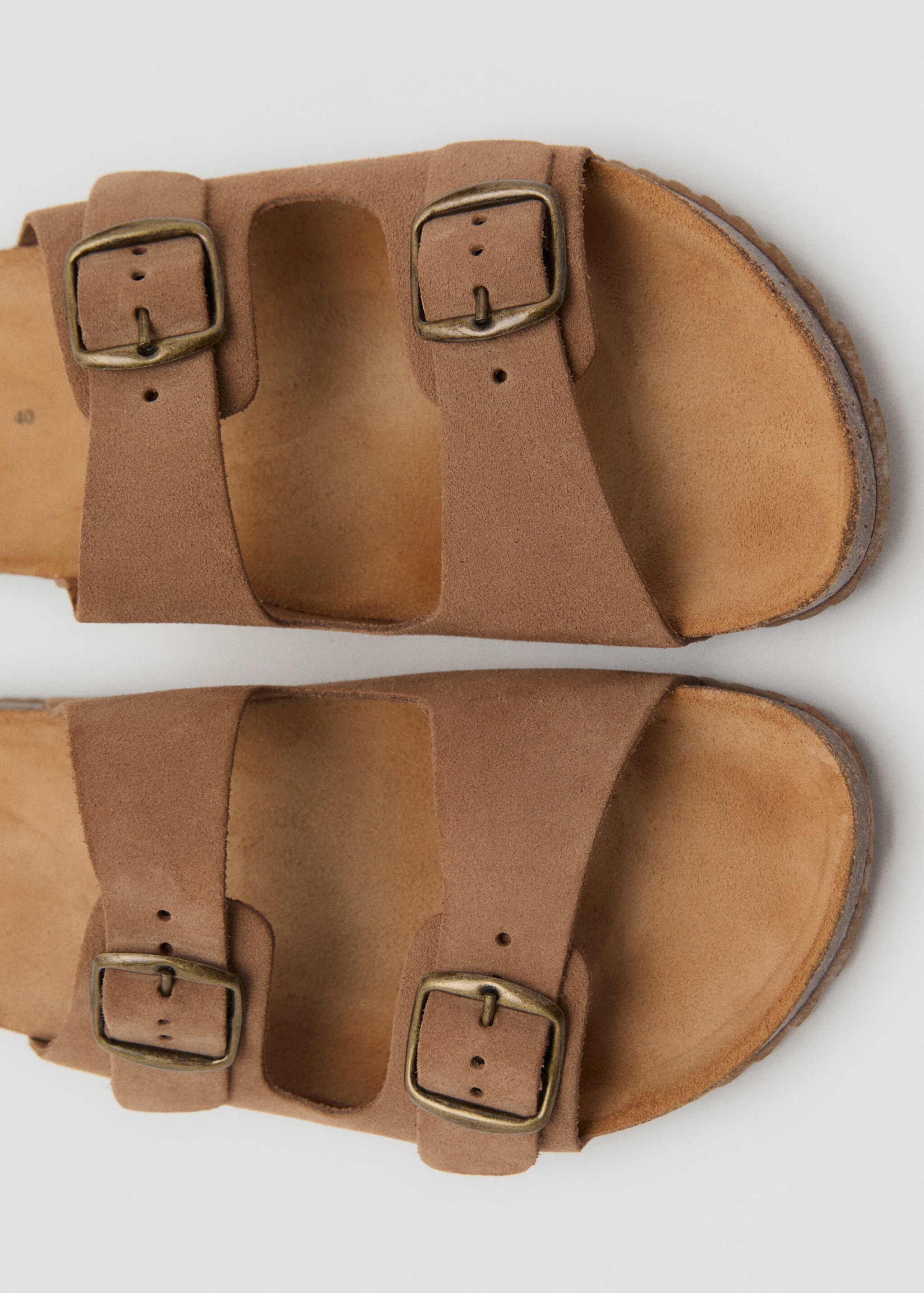 Buckle leather sandals - Details of the article 2