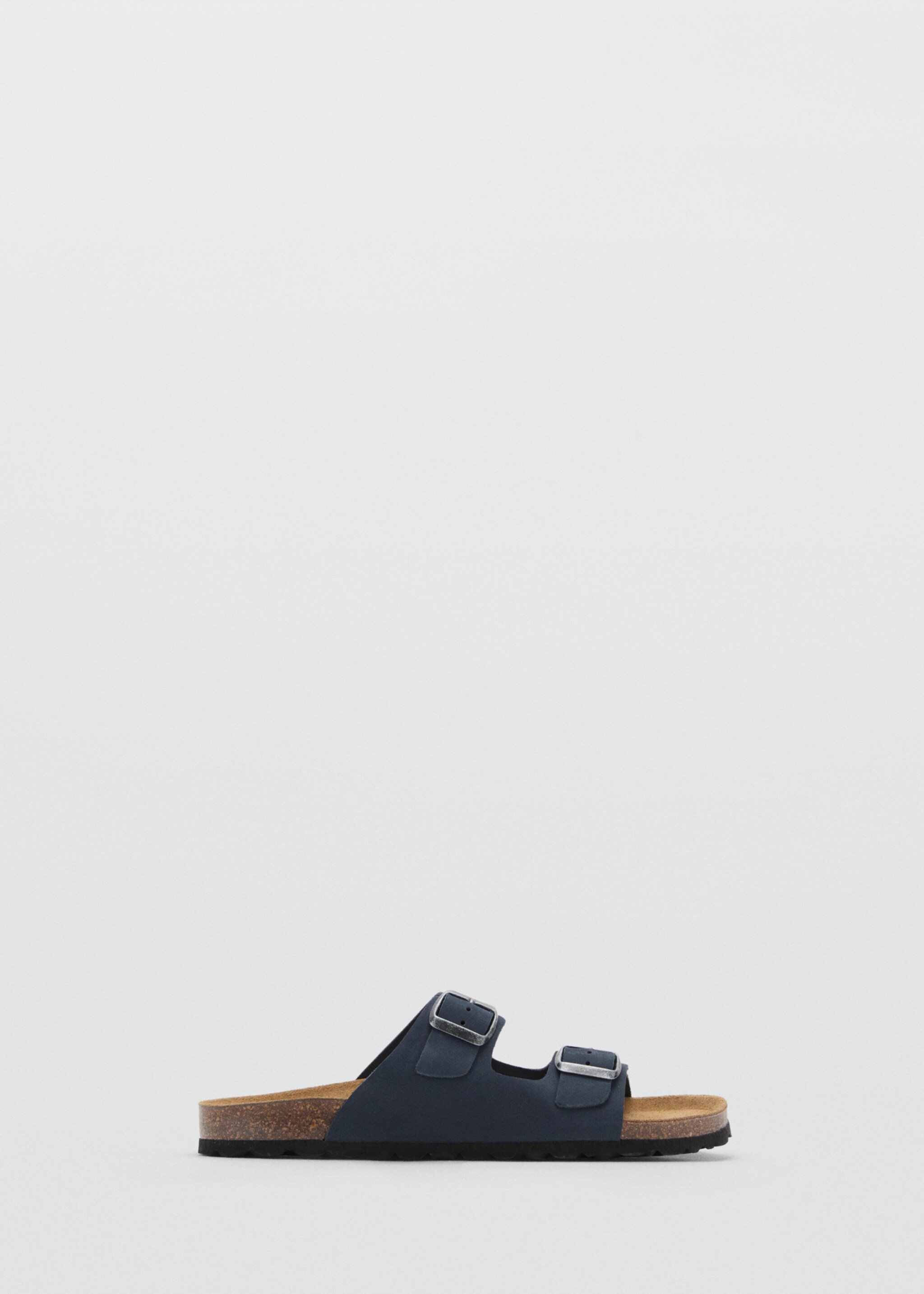 Buckle leather sandals - Article without model