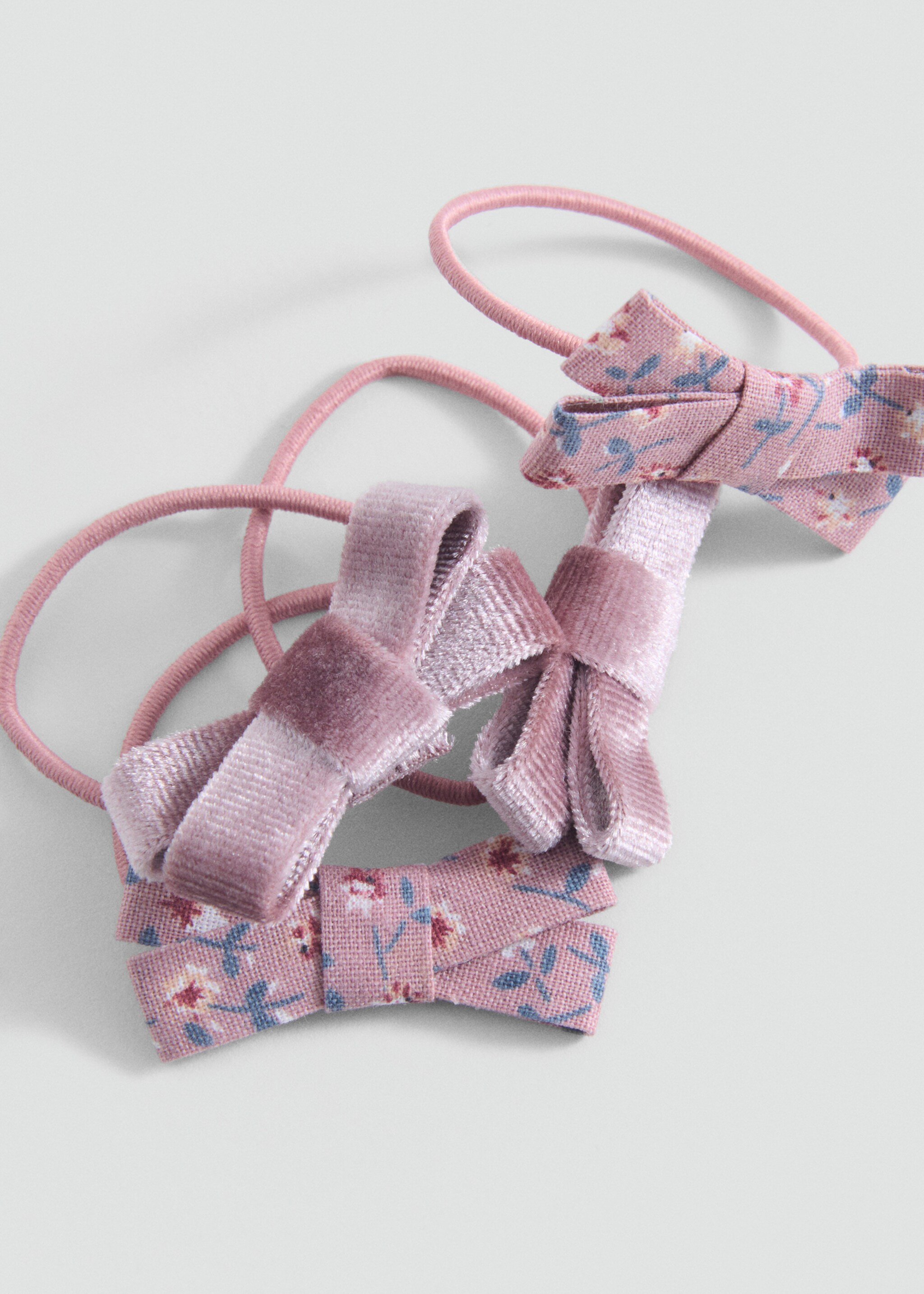 Pack of 4 scrunchies - Medium plane