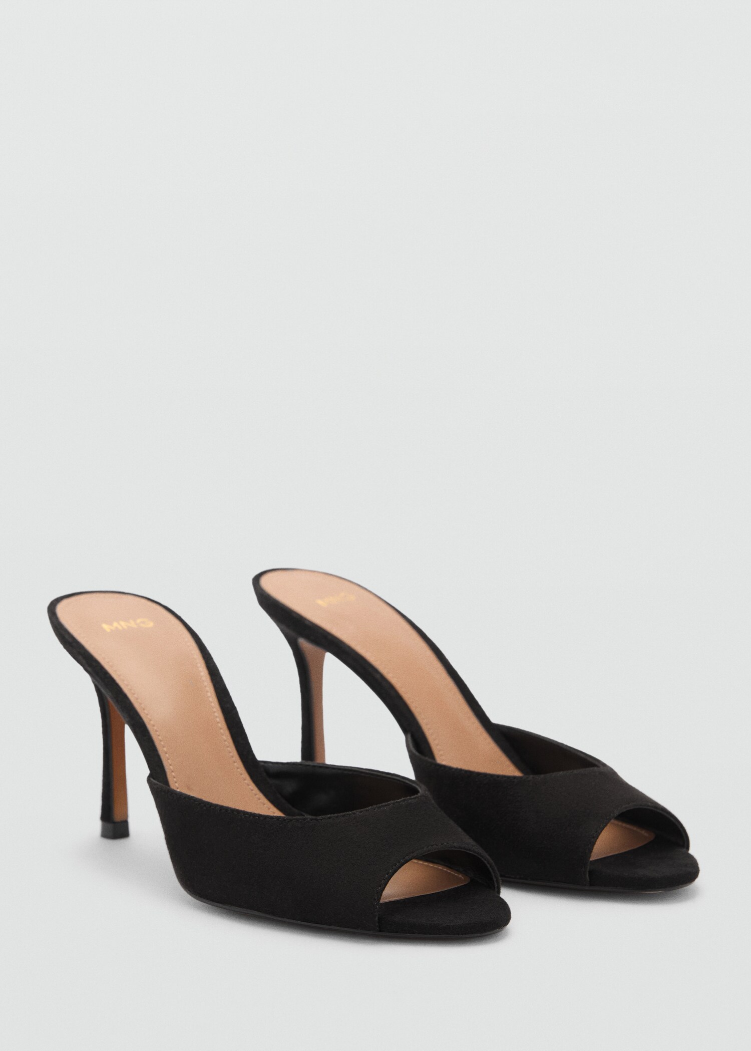 Open heel sandals - Medium plane