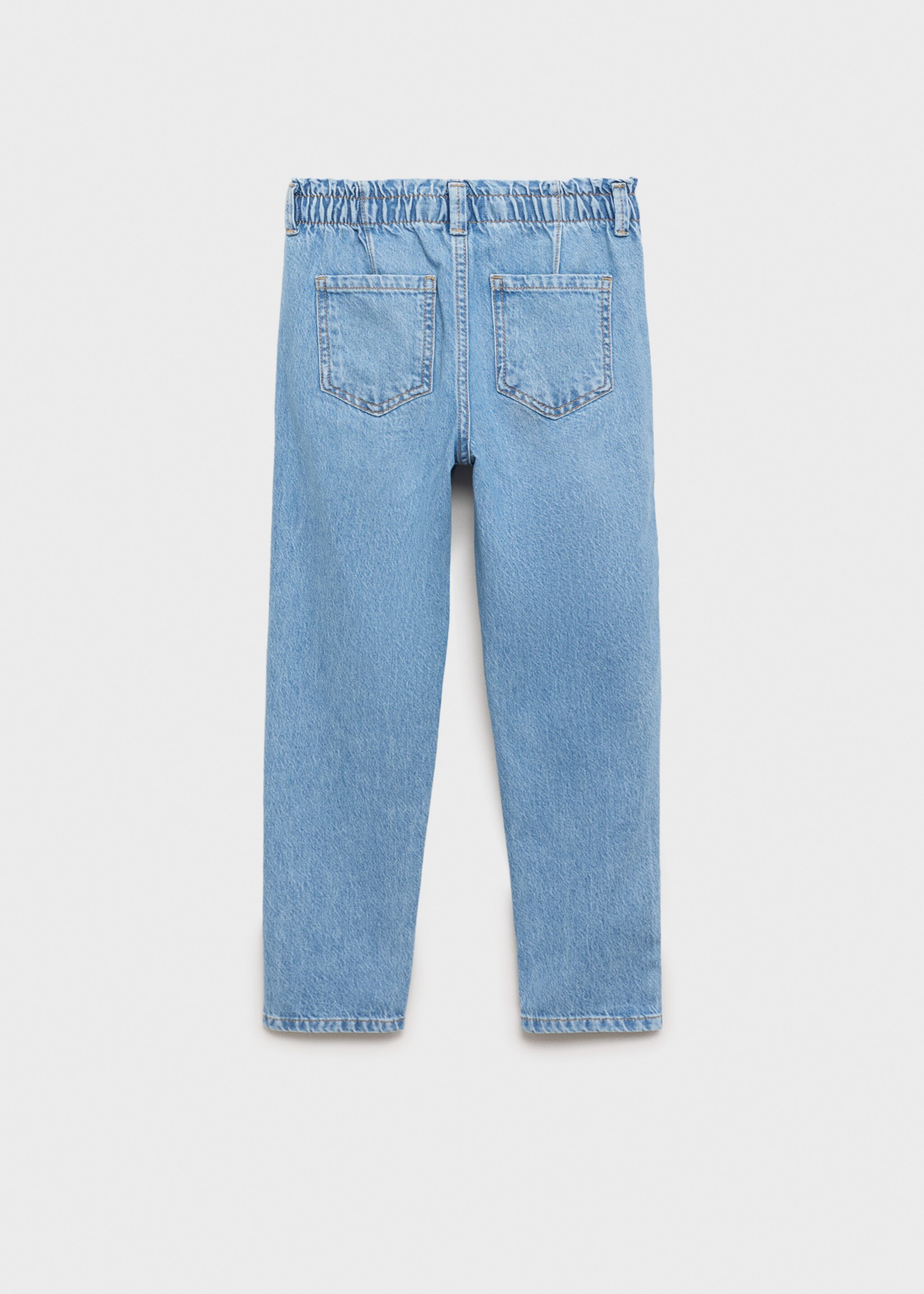 Paperbag jeans - Reverse of the article