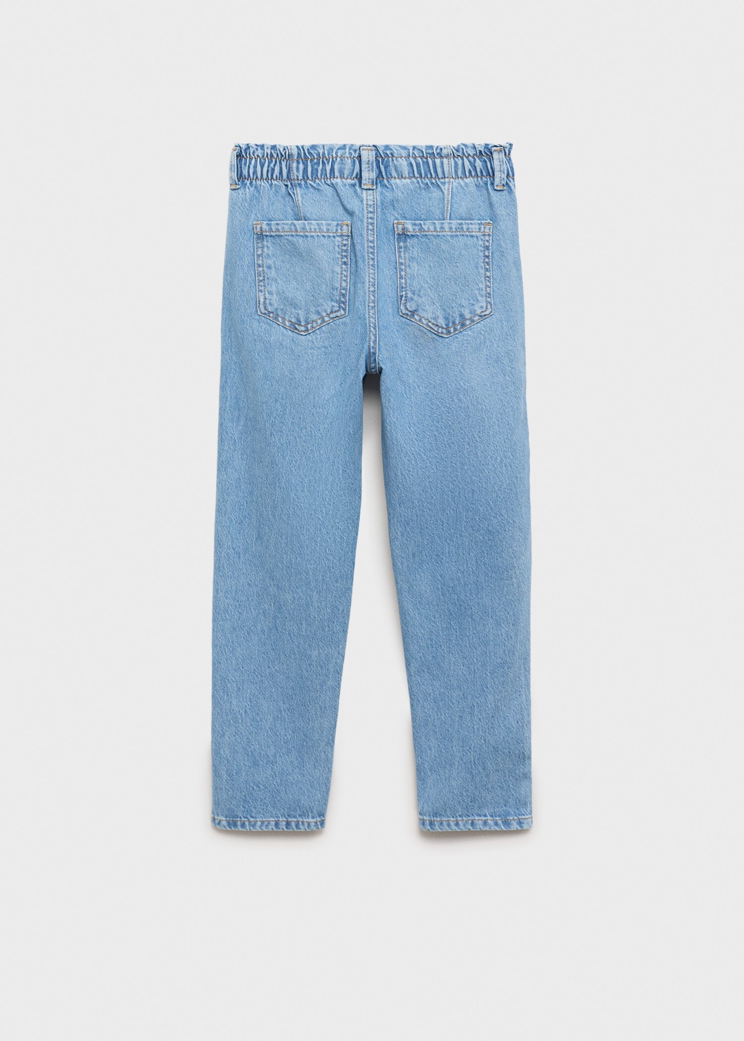 Paperbag jeans - Reverse of the article