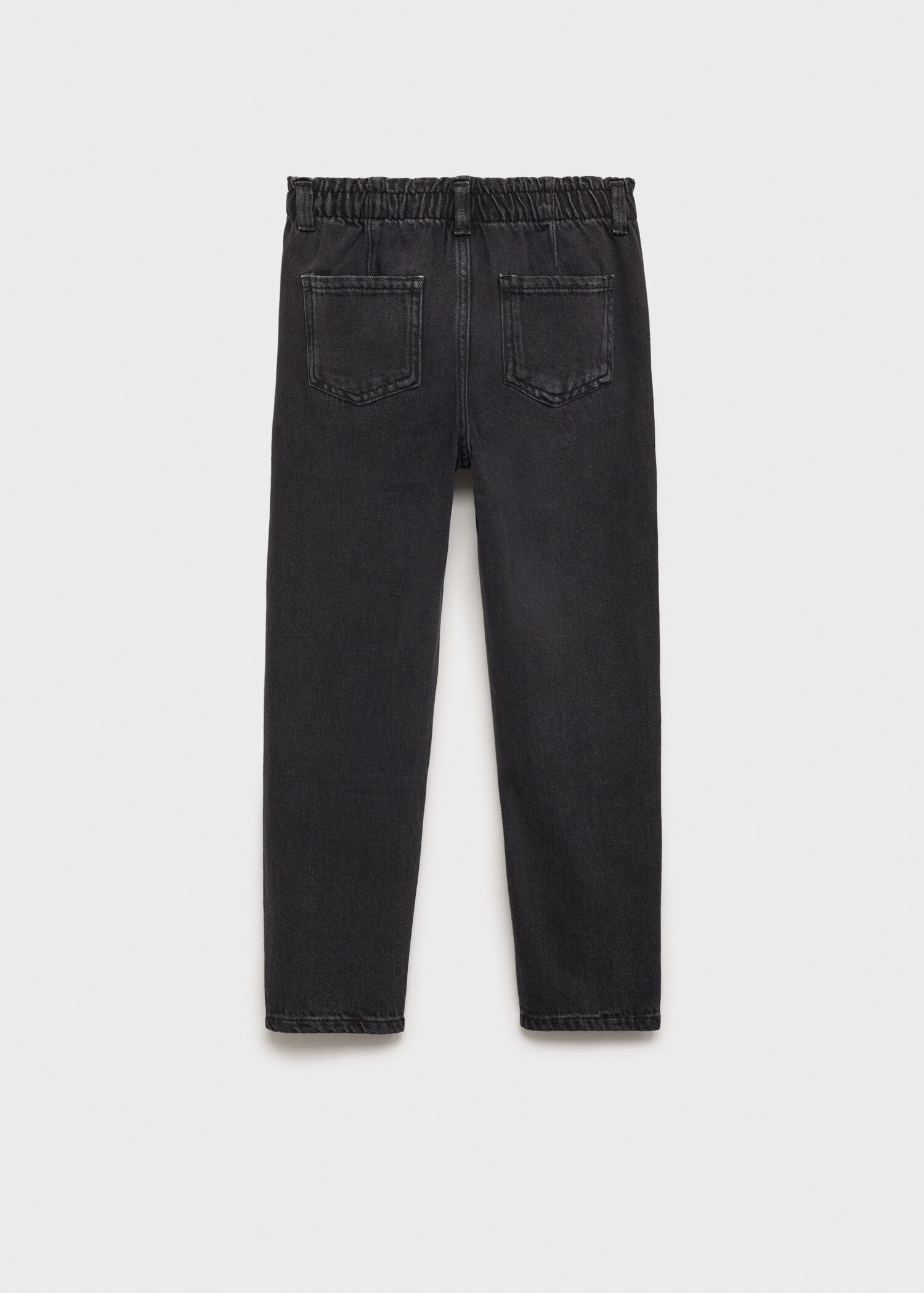Paperbag jeans - Reverse of the article