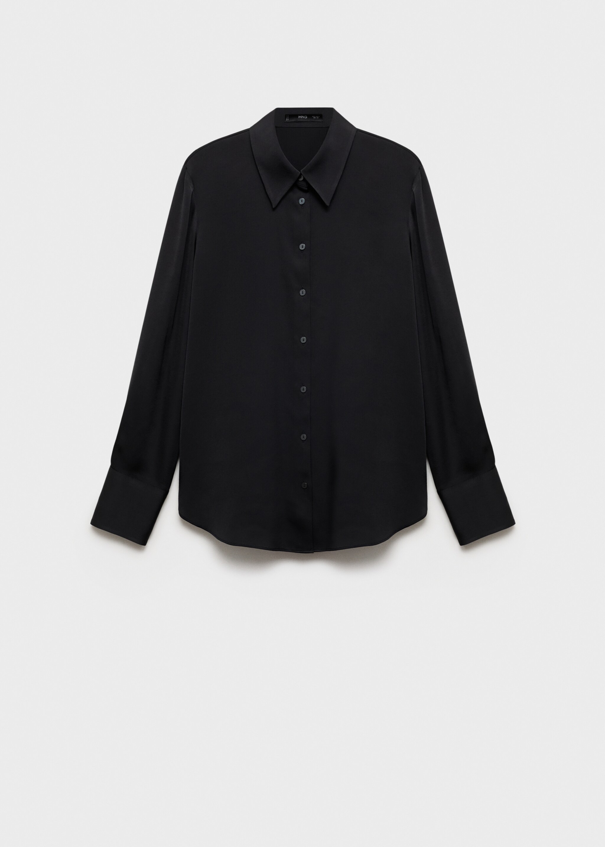 Camisa fluida setinada - Article sense model