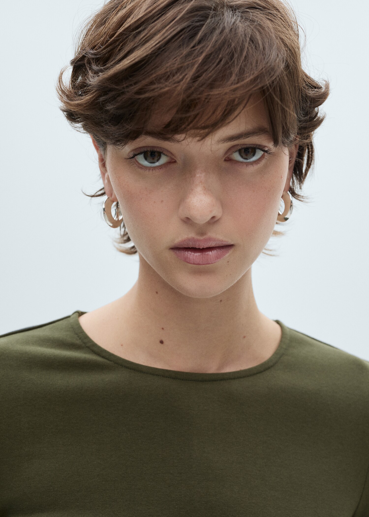 Cotton midi dress - Details of the article 1