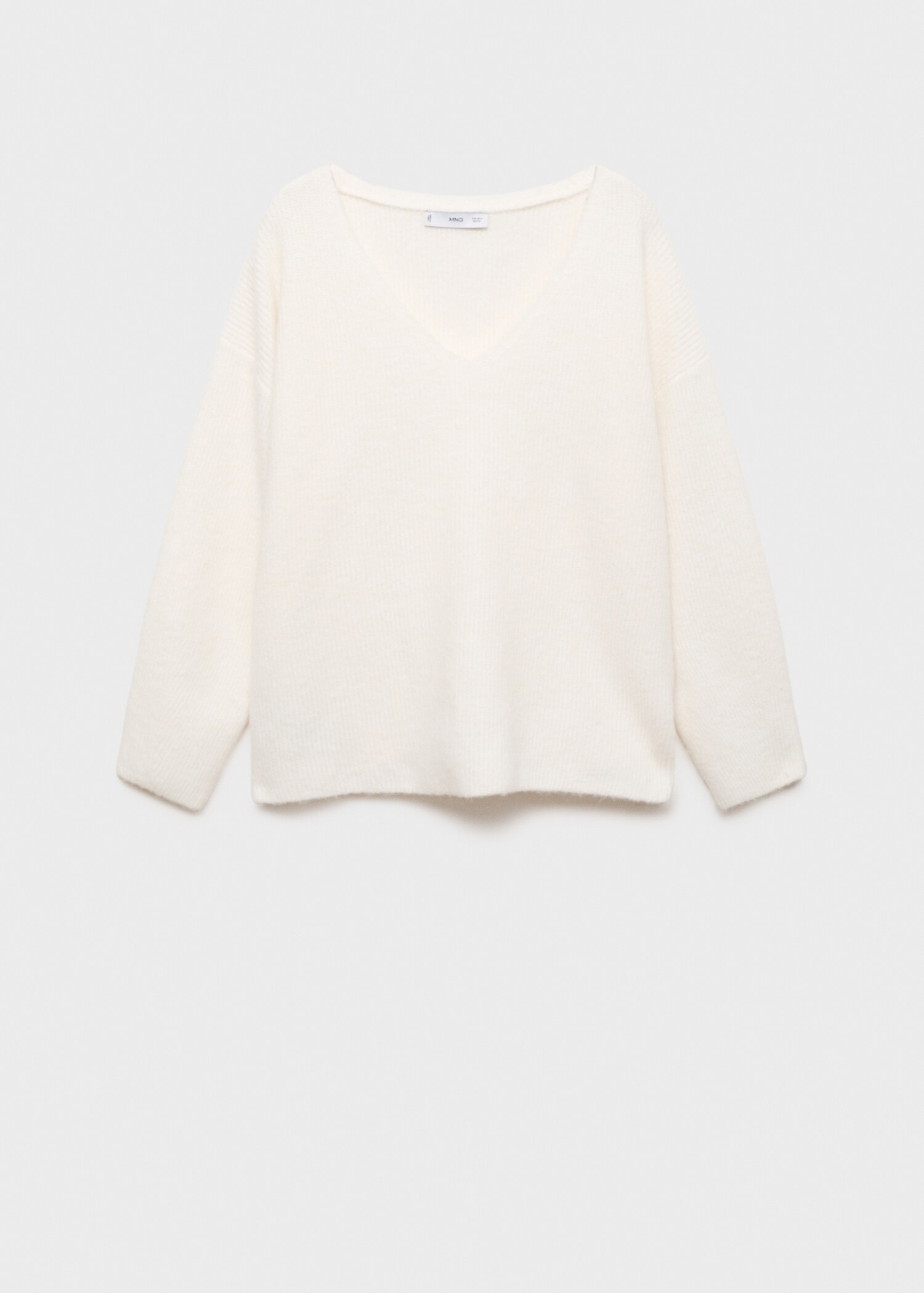 Pullover maglia collo a V - Articolo senza modello