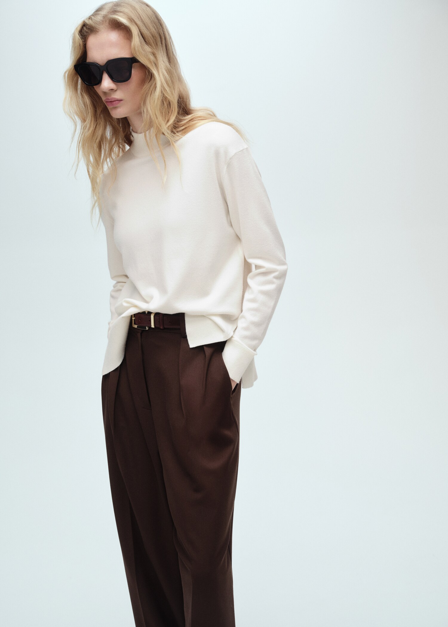 Perkins neck knitted sweater - Details of the article 2