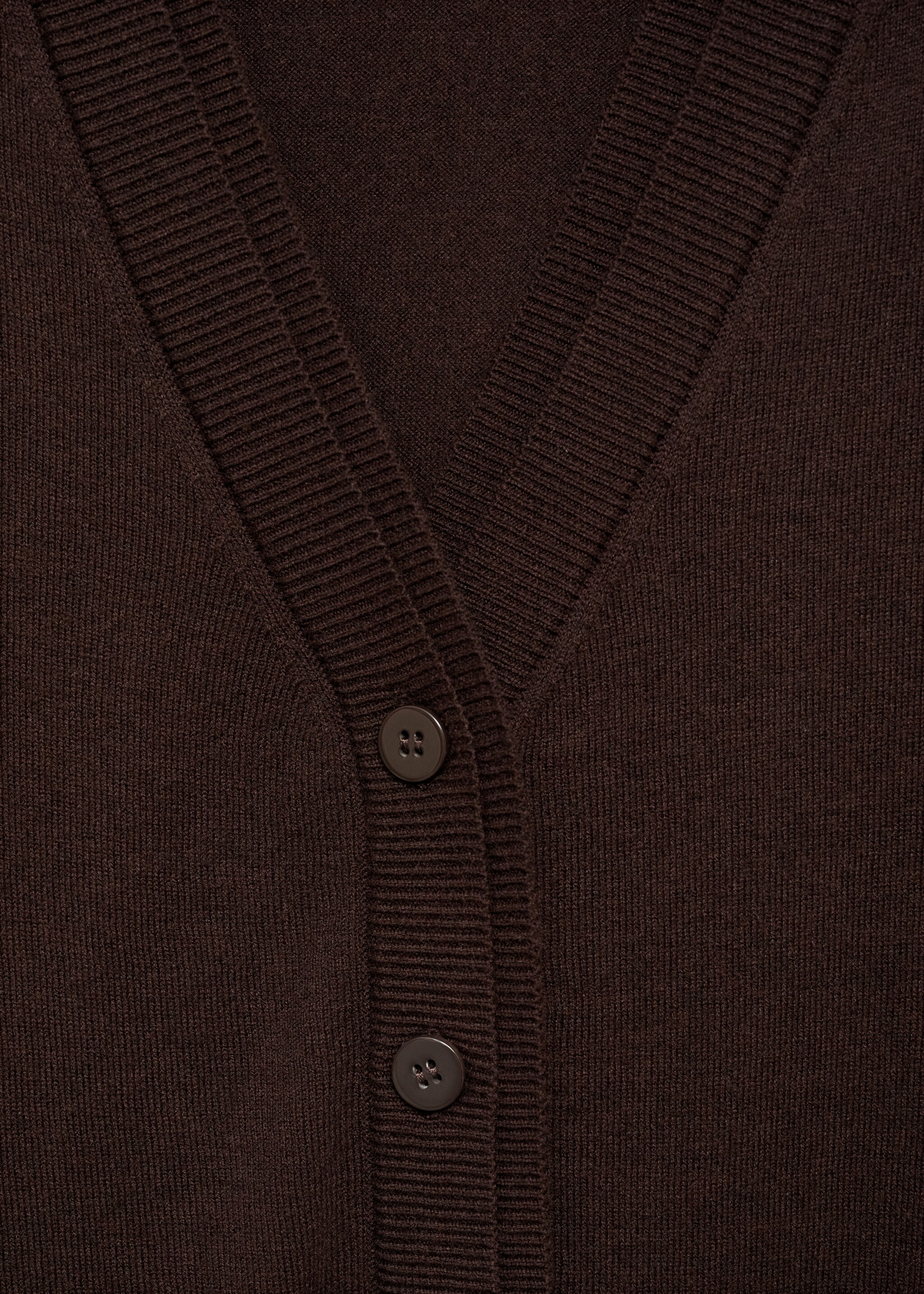 V-neck knitted cardigan - Details of the article 8