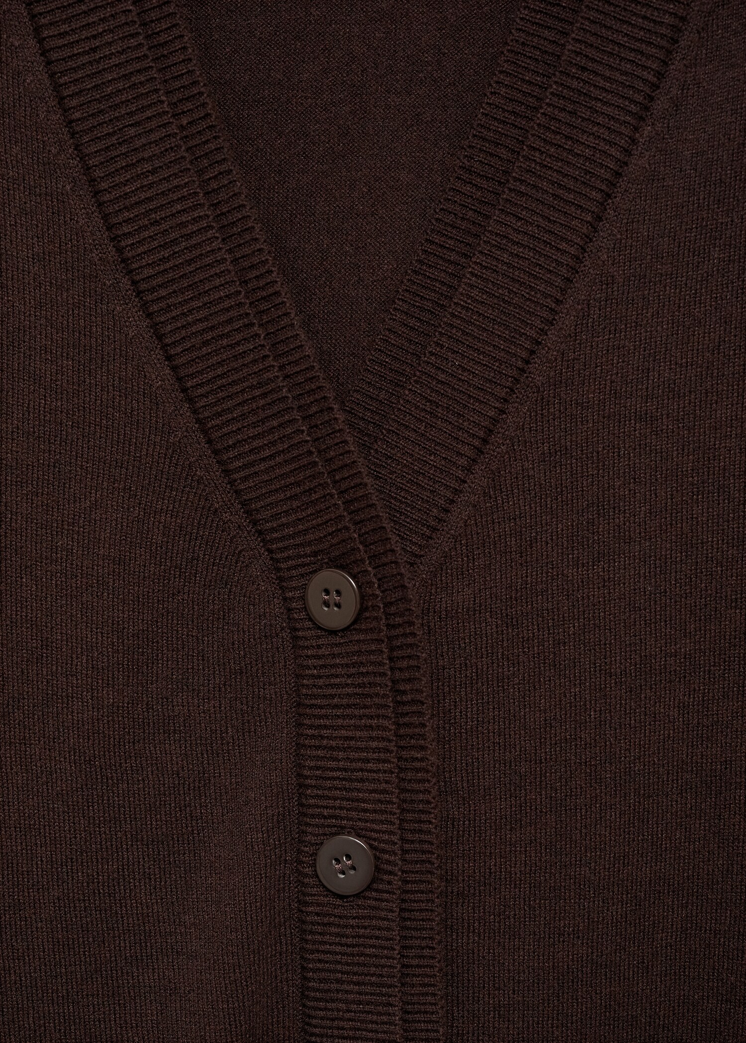 V-neck knitted cardigan - Details of the article 8