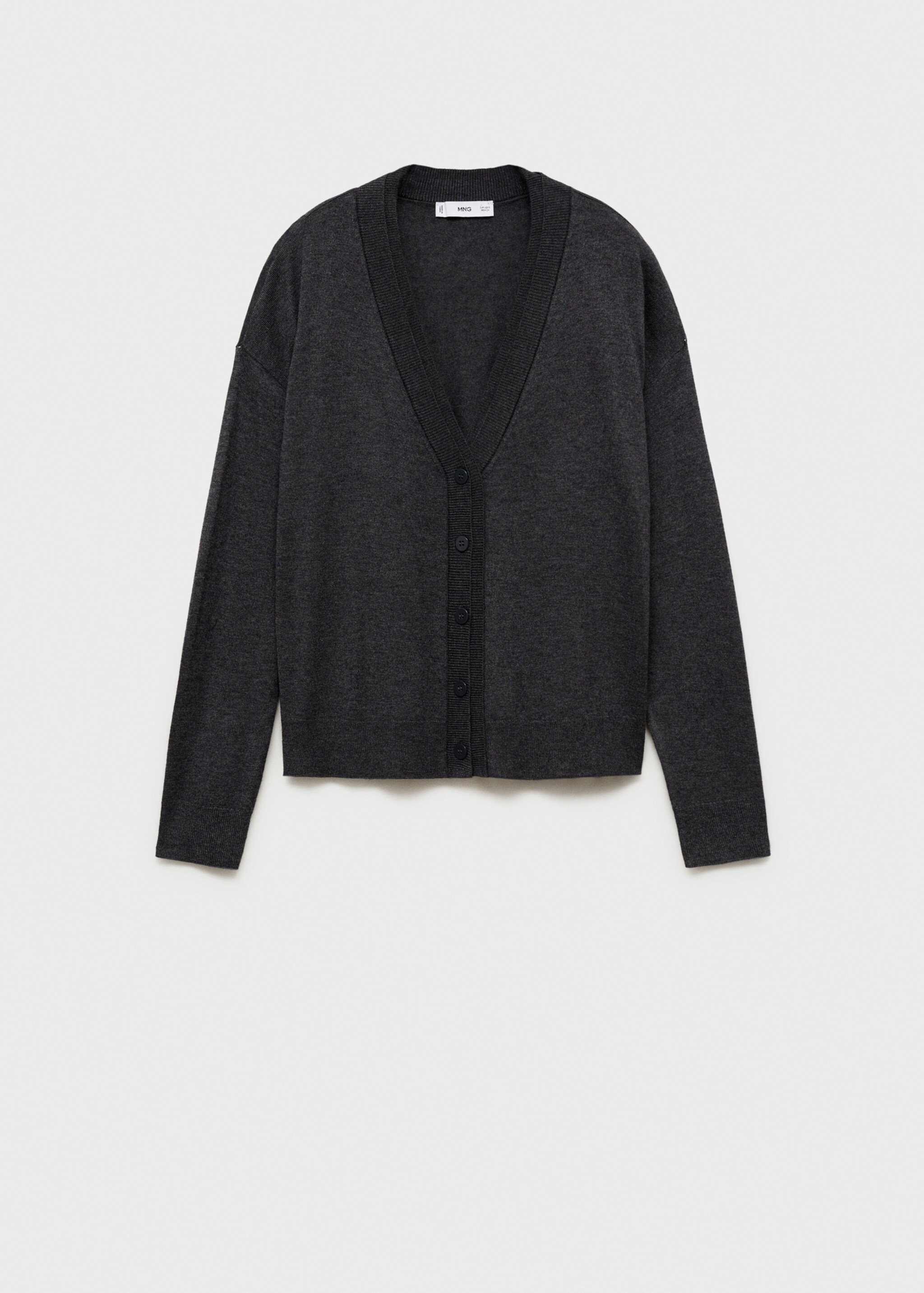 V-neck knitted cardigan - Article without model