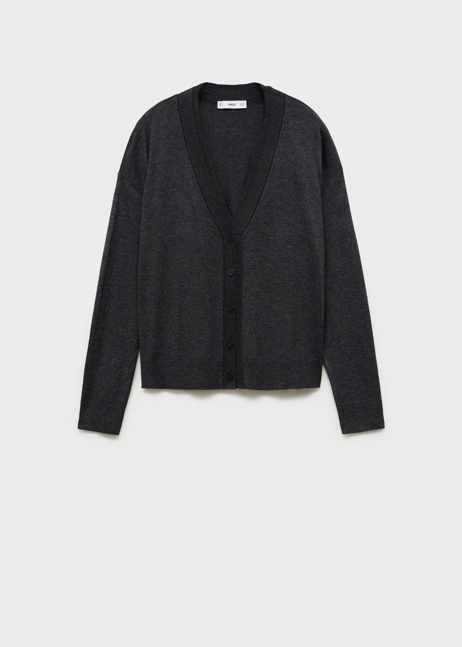 V-neck knitted cardigan - Article without model