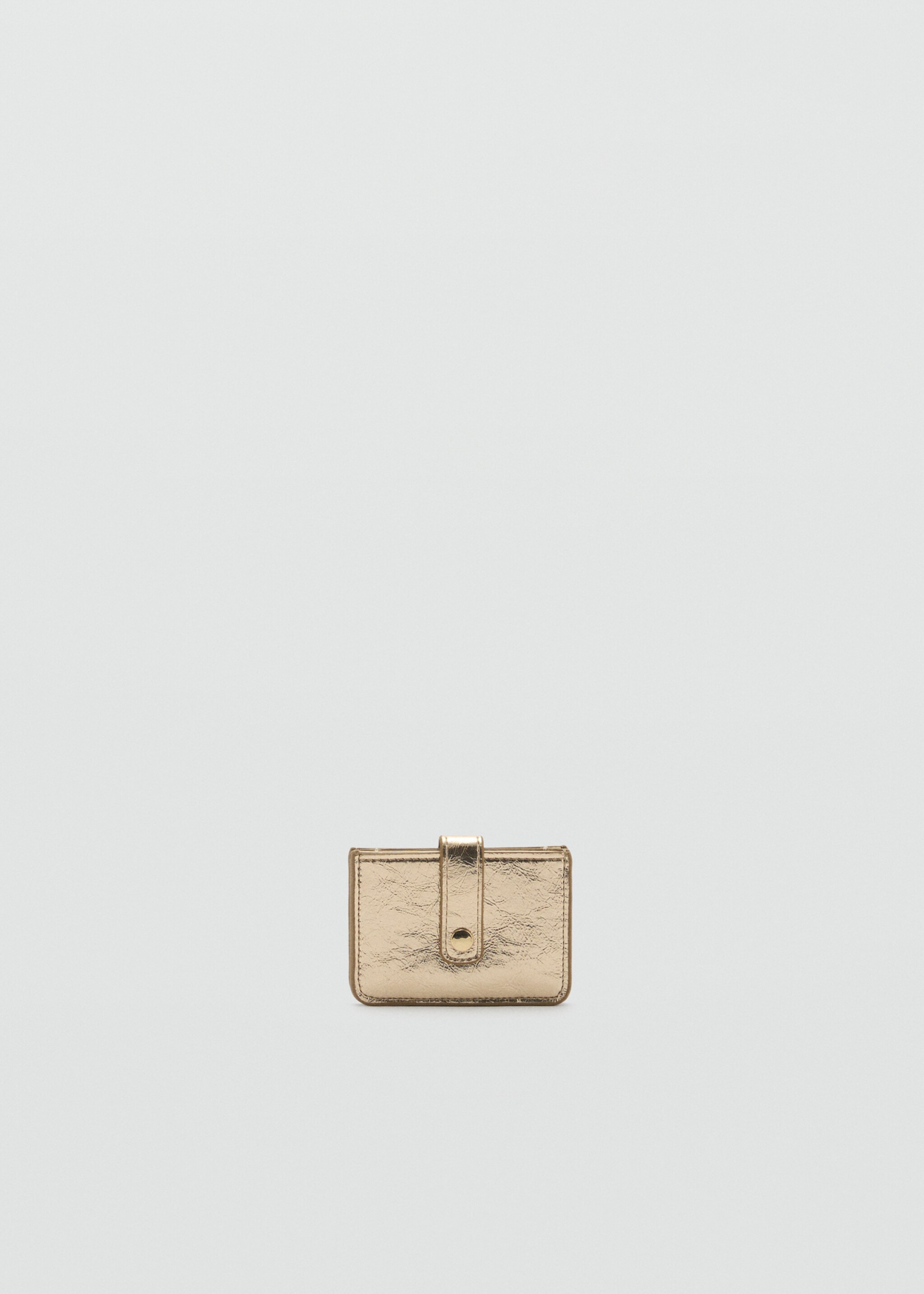 Metallic cardholder - Medium plane