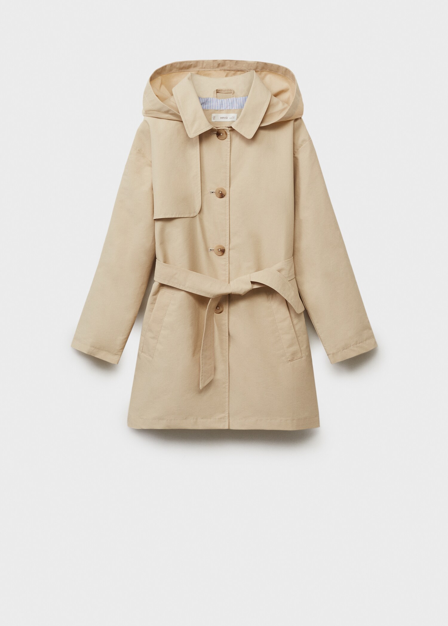 Hooded trench - Article without model