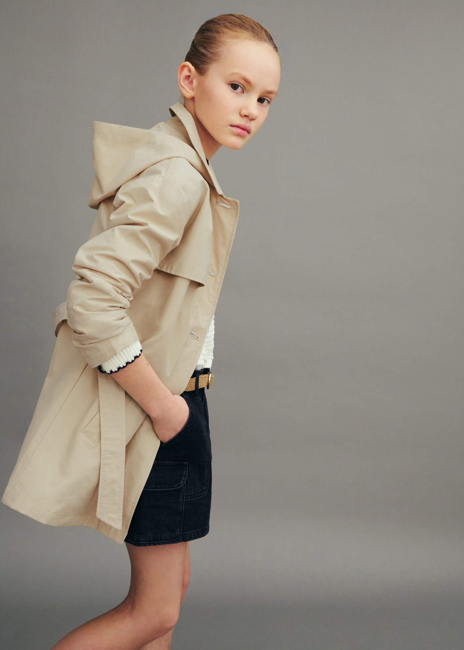 Hooded trench - Details of the article 5