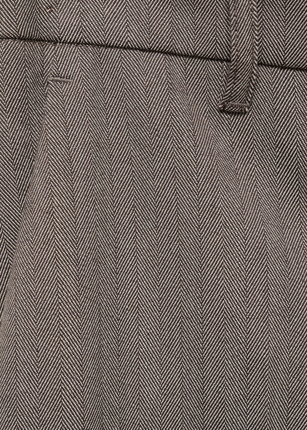Mid-rise wide leg pants - image 4