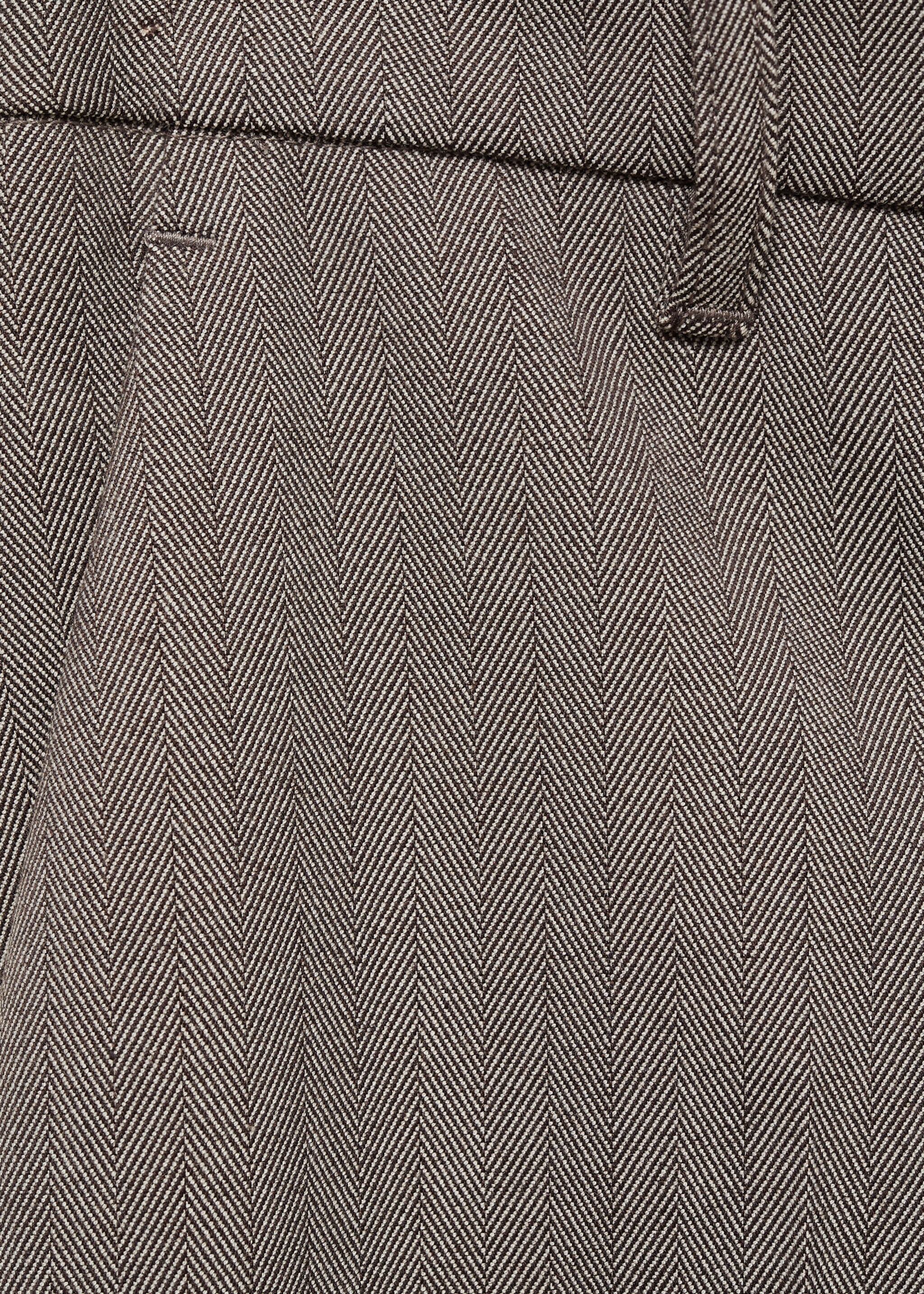 Mid-rise wide-leg trousers - Details of the article 0