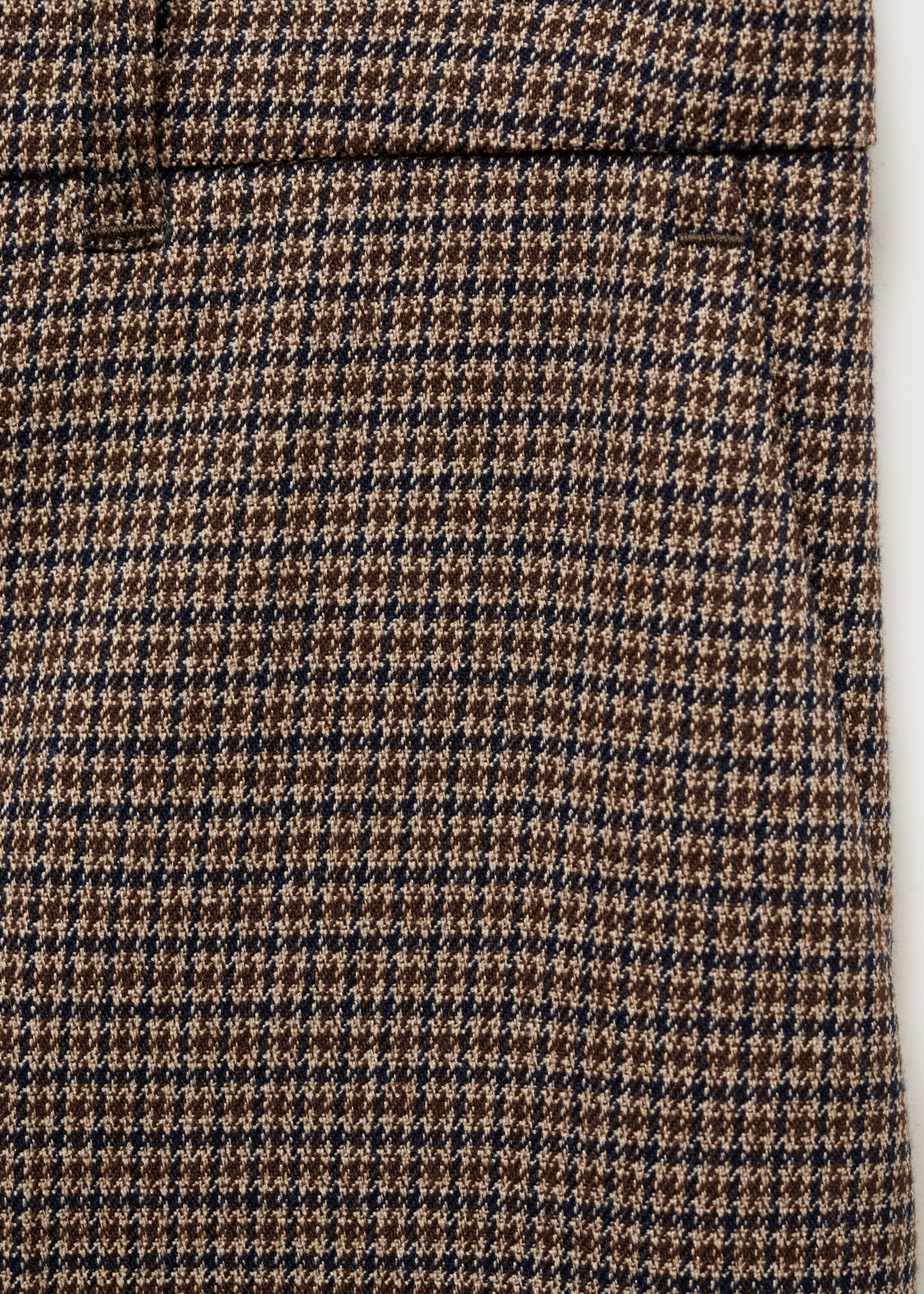 Mid-rise wide-leg trousers - Details of the article 8