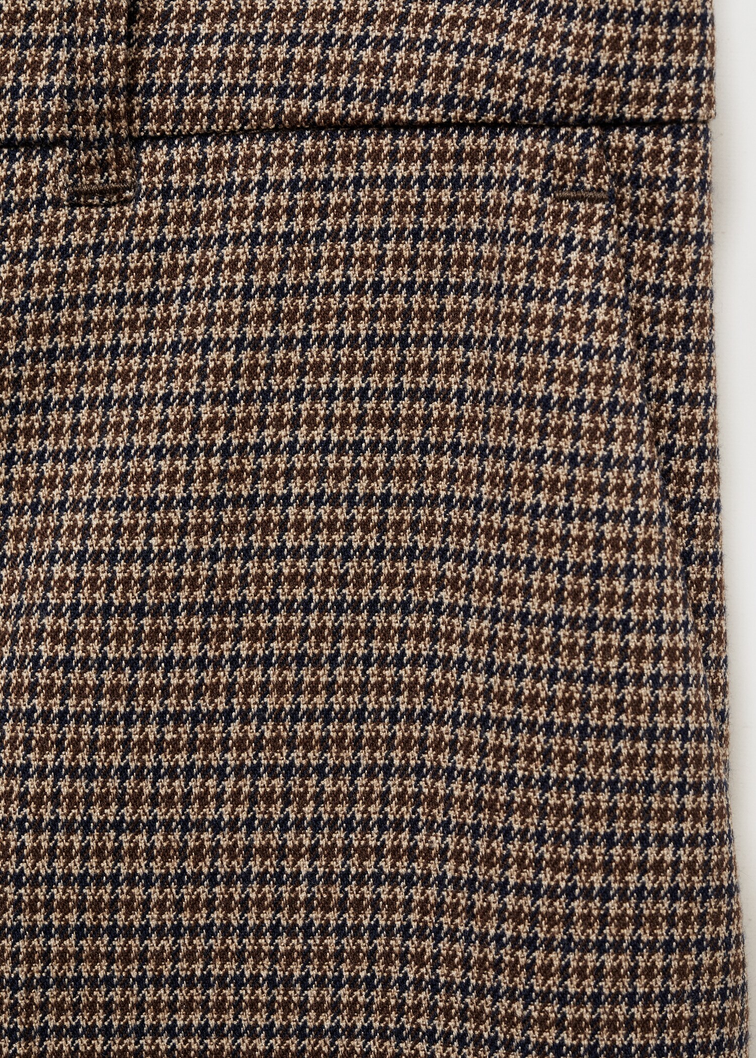 Mid-rise wide-leg trousers - Details of the article 8