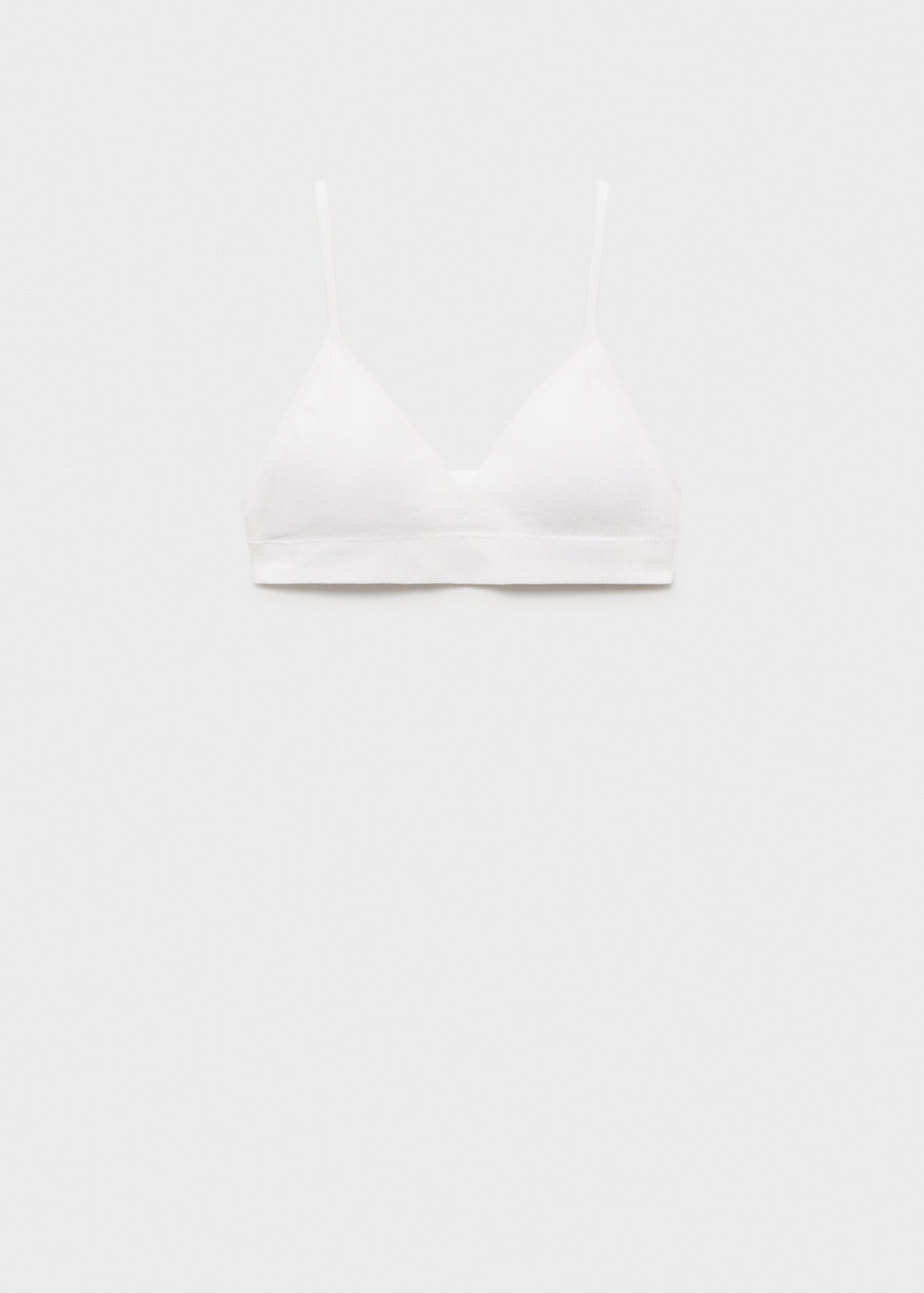 Essential triangle bra - Article without model