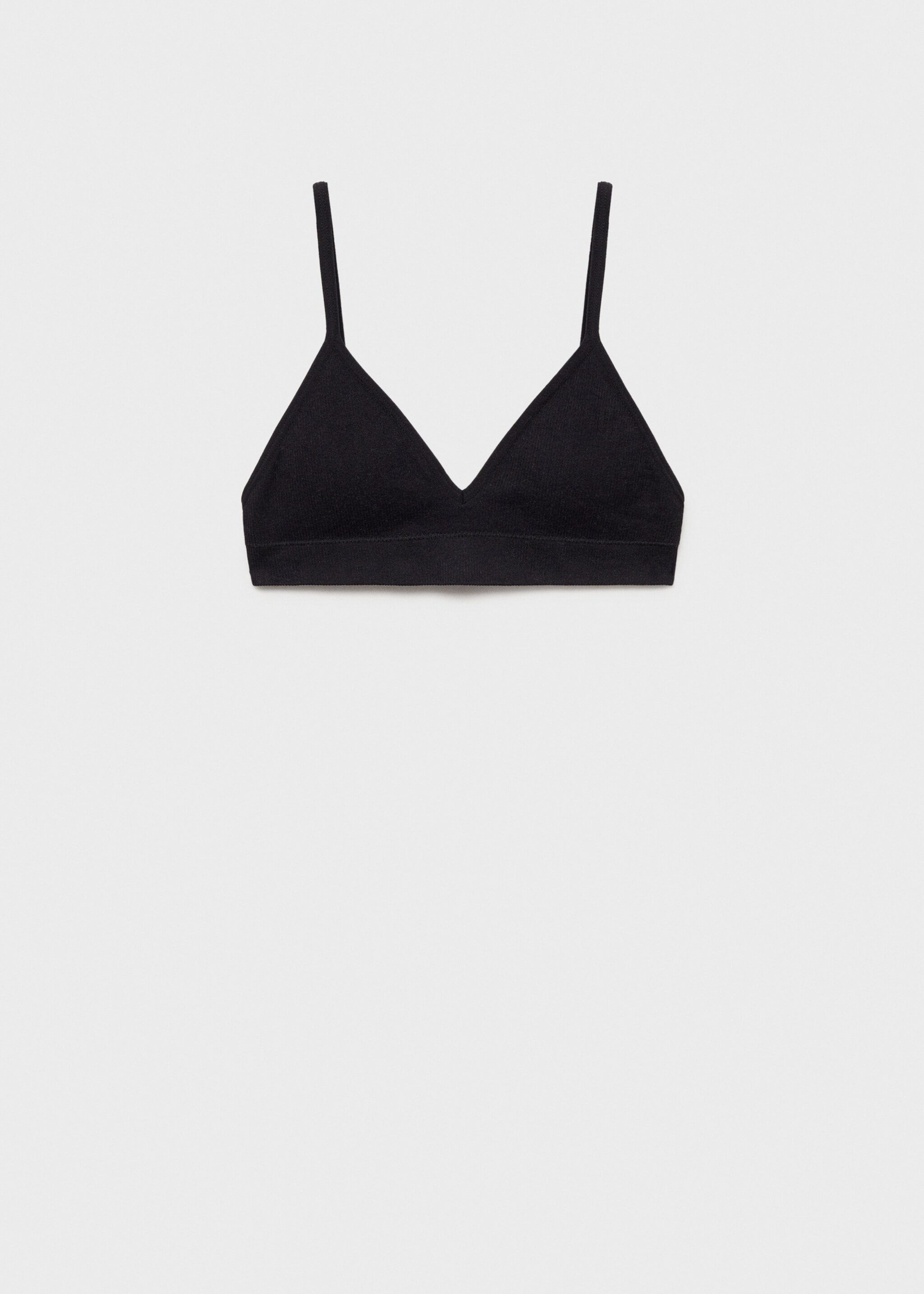 Essential triangle bra - Article without model