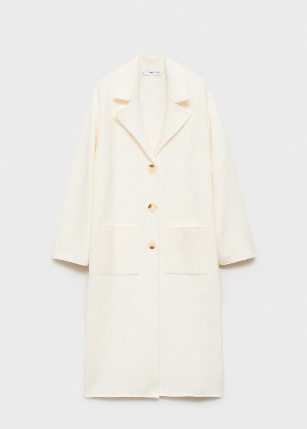 Mango Knitted long coat