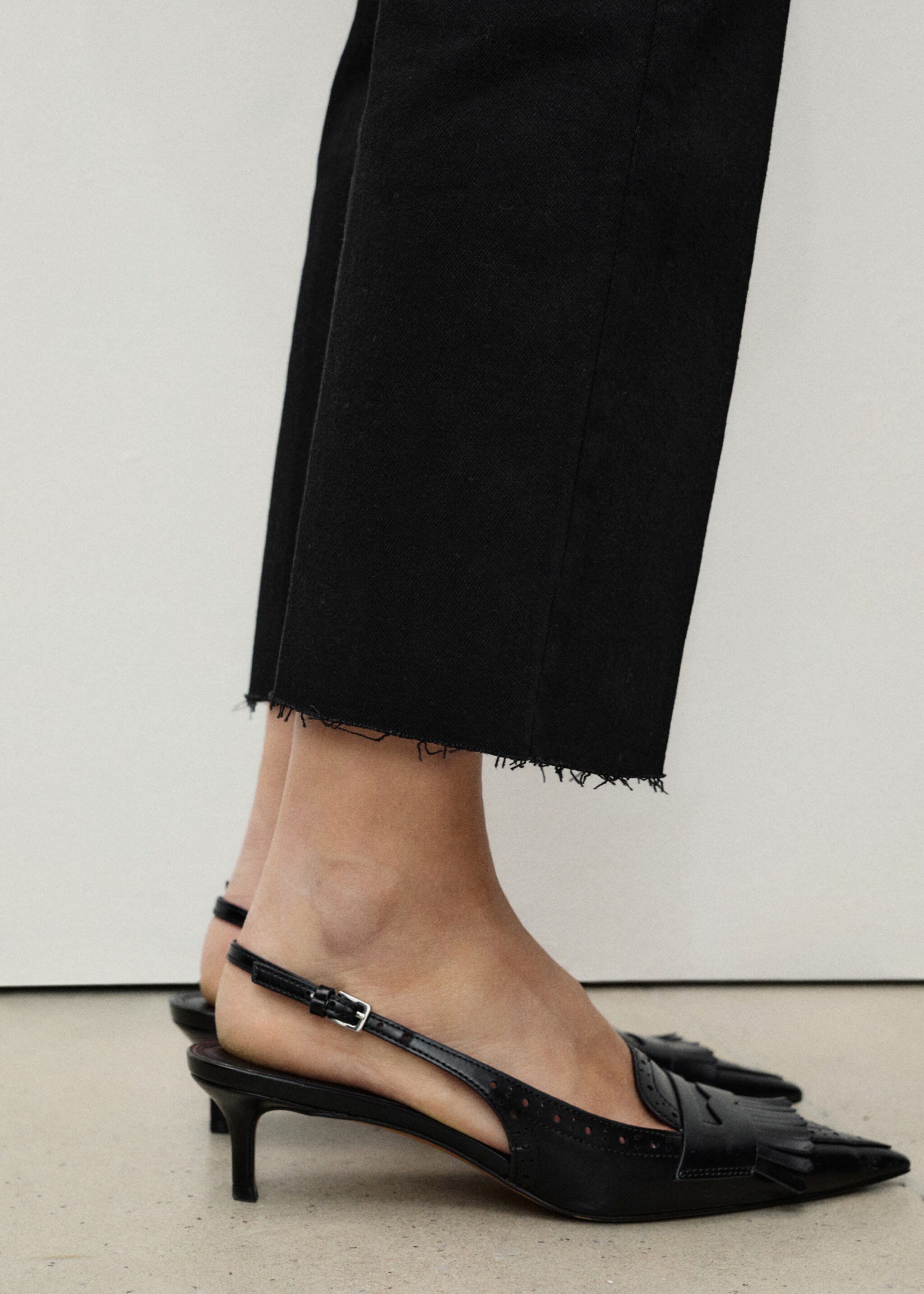 Jeans flare crop bolsillos - Detalle del artículo 6