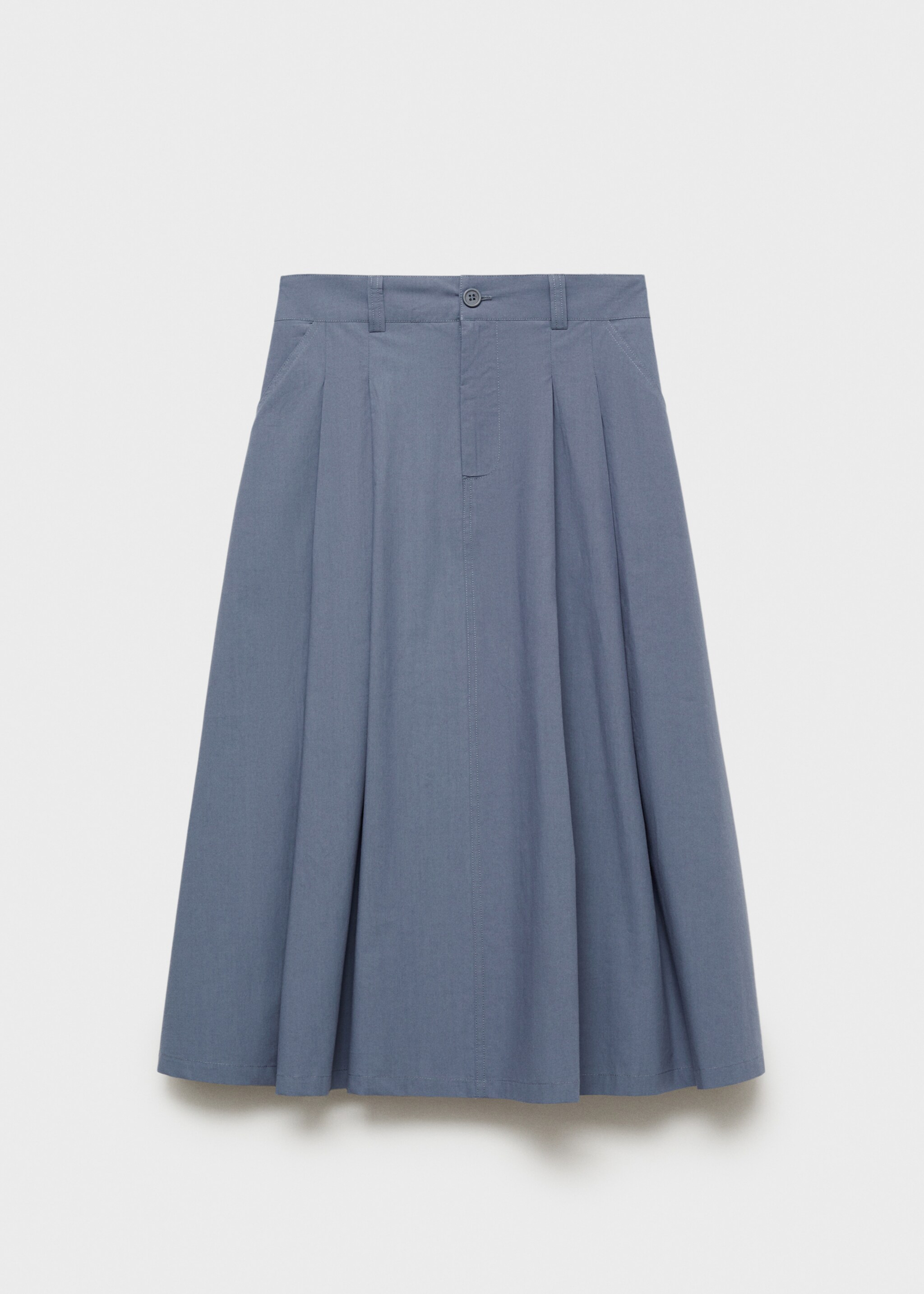 Pleated midi-skirt - Article without model