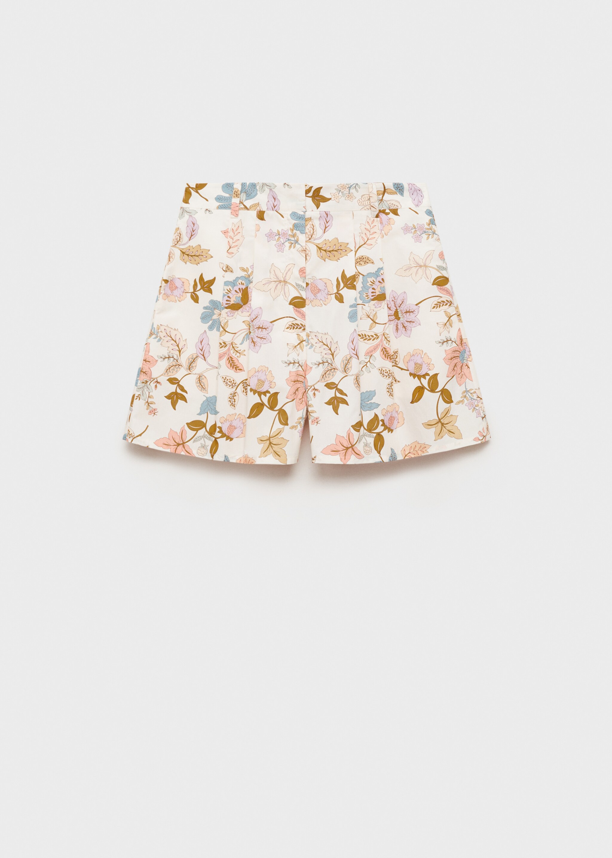 Floral dart shorts - Article without model
