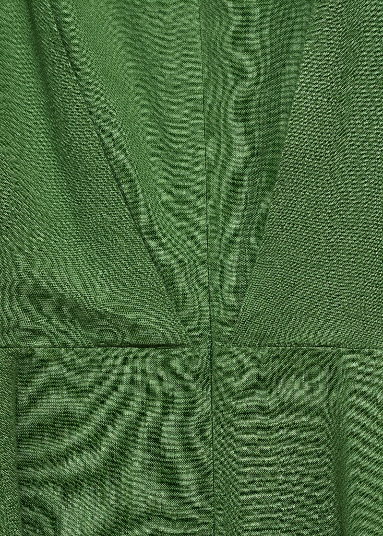 Linen dress with sarong skirt - Details of the article 0