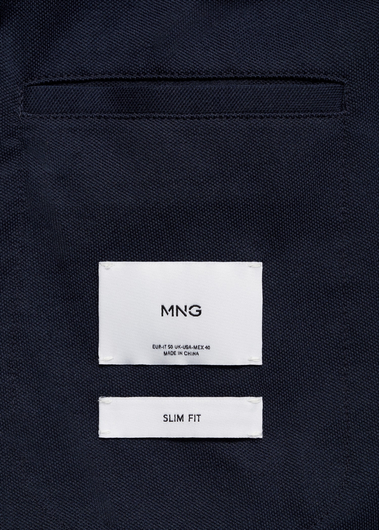 Verner slim-fit cotton jacket - Details of the article 0