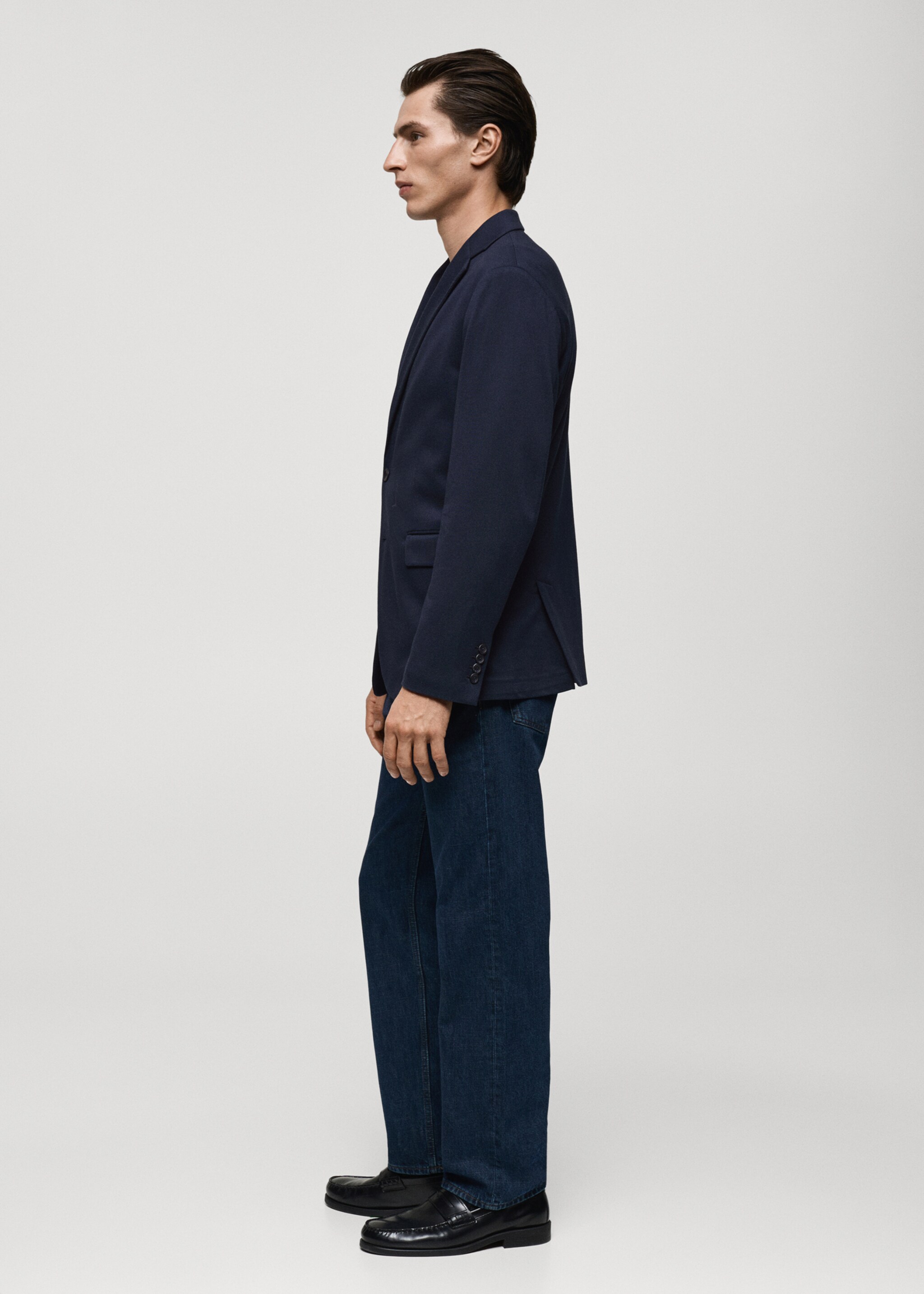 Σακάκι Verner slim fit από βαμβάκι - Λεπτομέρεια του προϊόντος 2