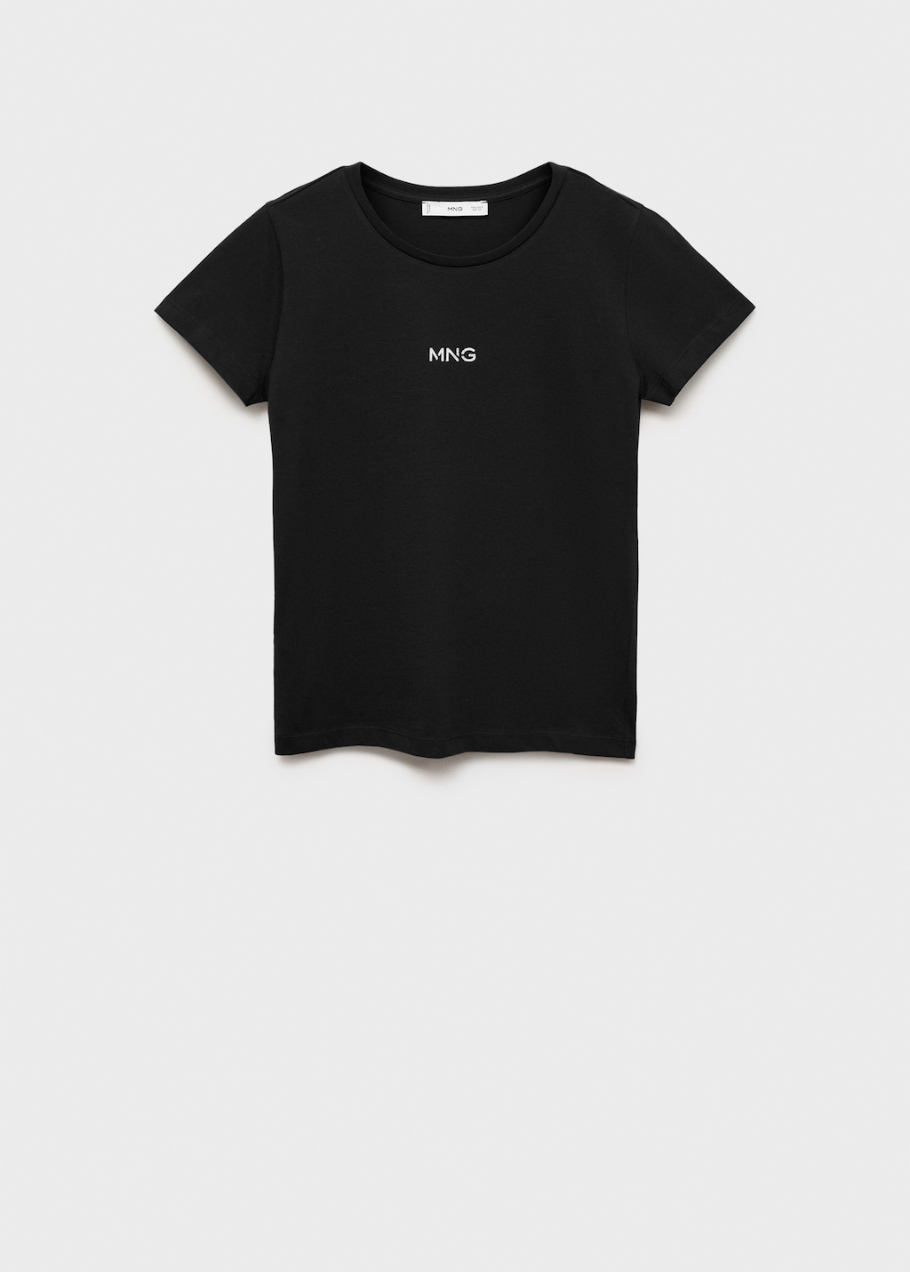 Logo cotton T-shirt - Women | MANGO Georgia