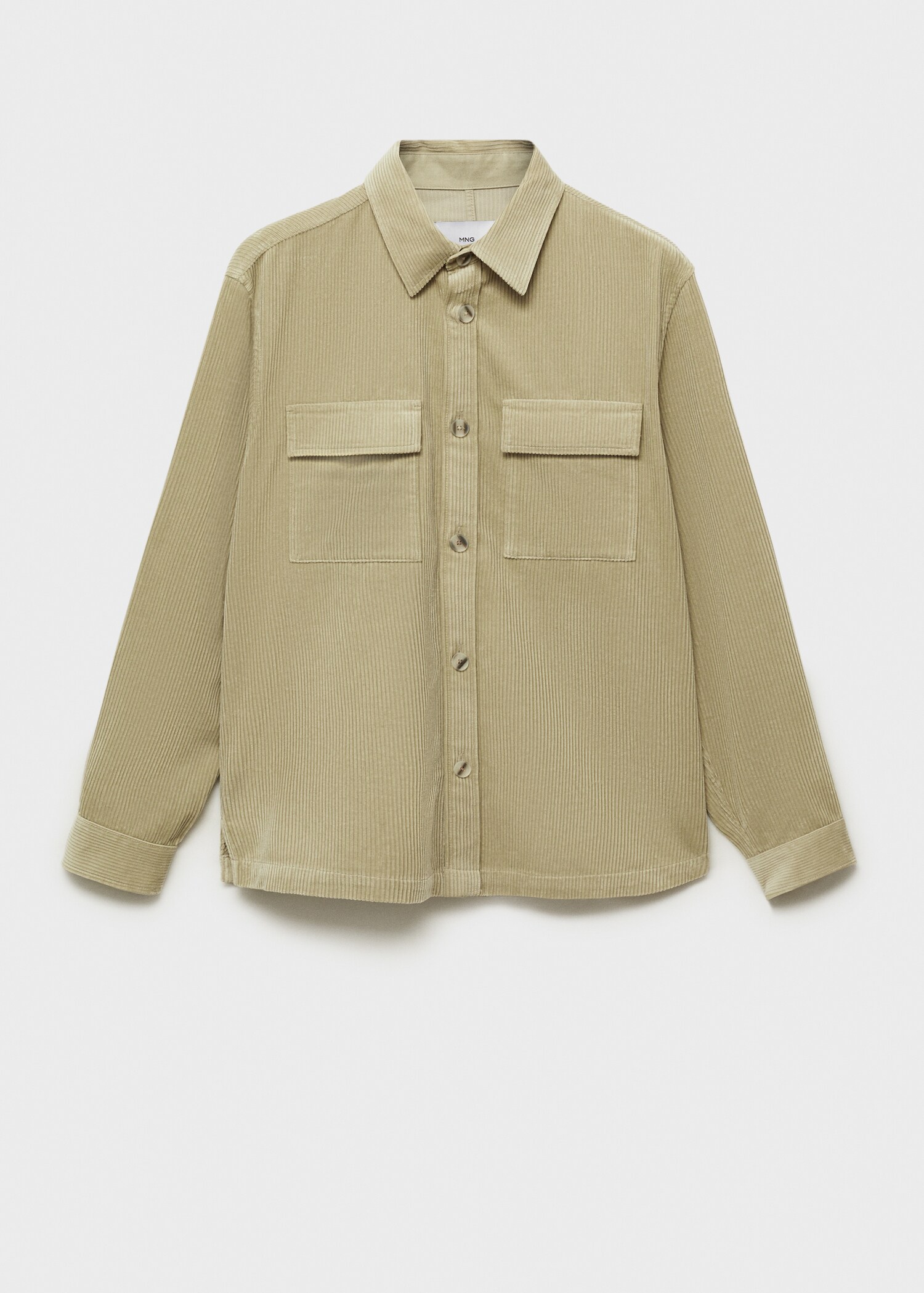 Cord-Overshirt mit Taschen - Artikel ohne Model