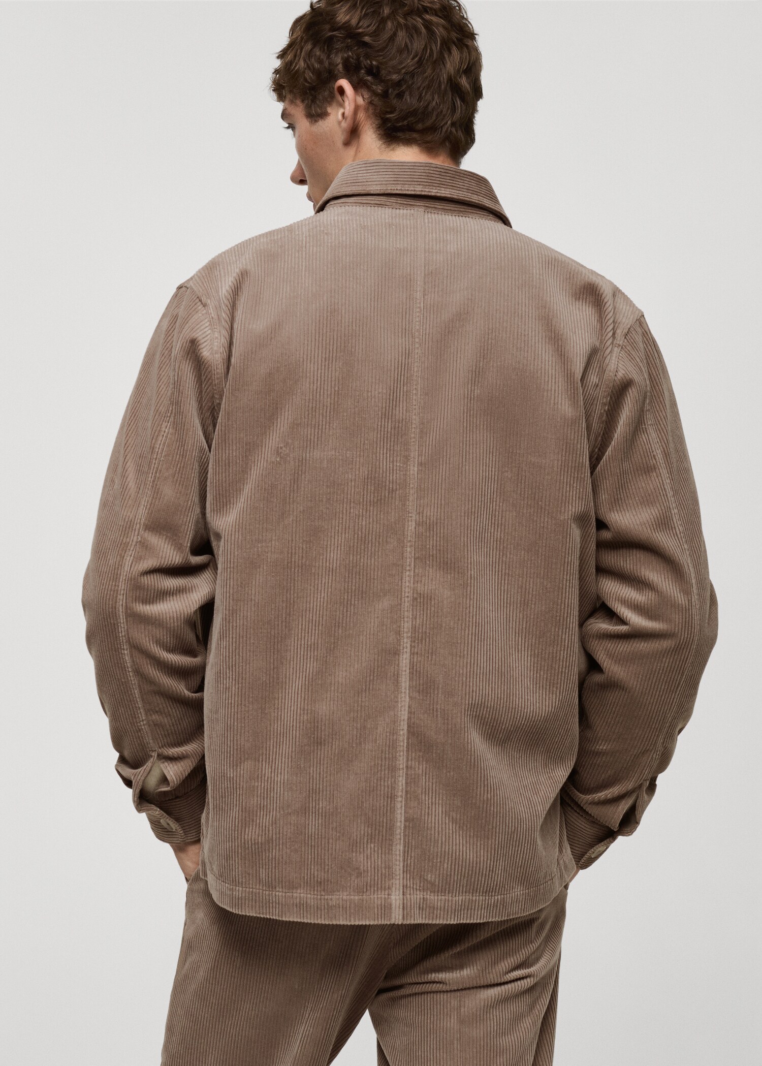 Sobrecamisa pana bolsillos - Reverso del artículo