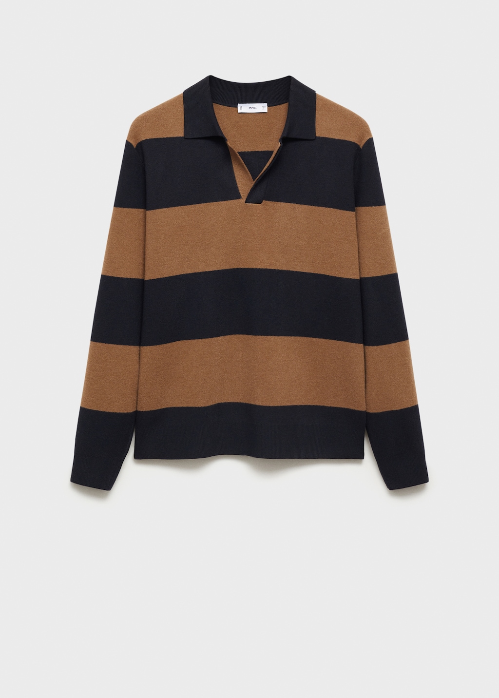 Striped design polo sweater Men MANGO Ireland