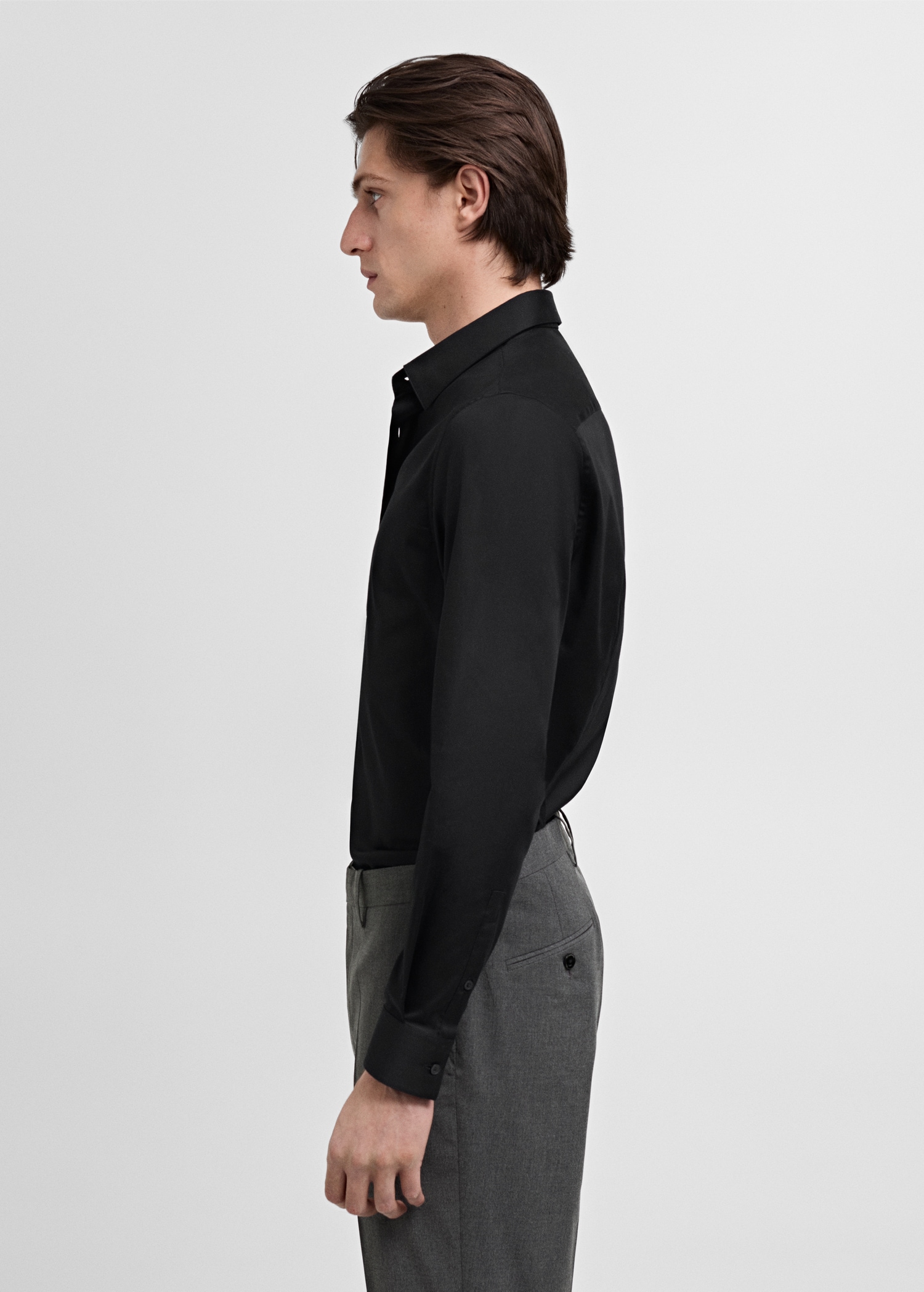 Chemise costume slim fit coton - Détail de l'article 2