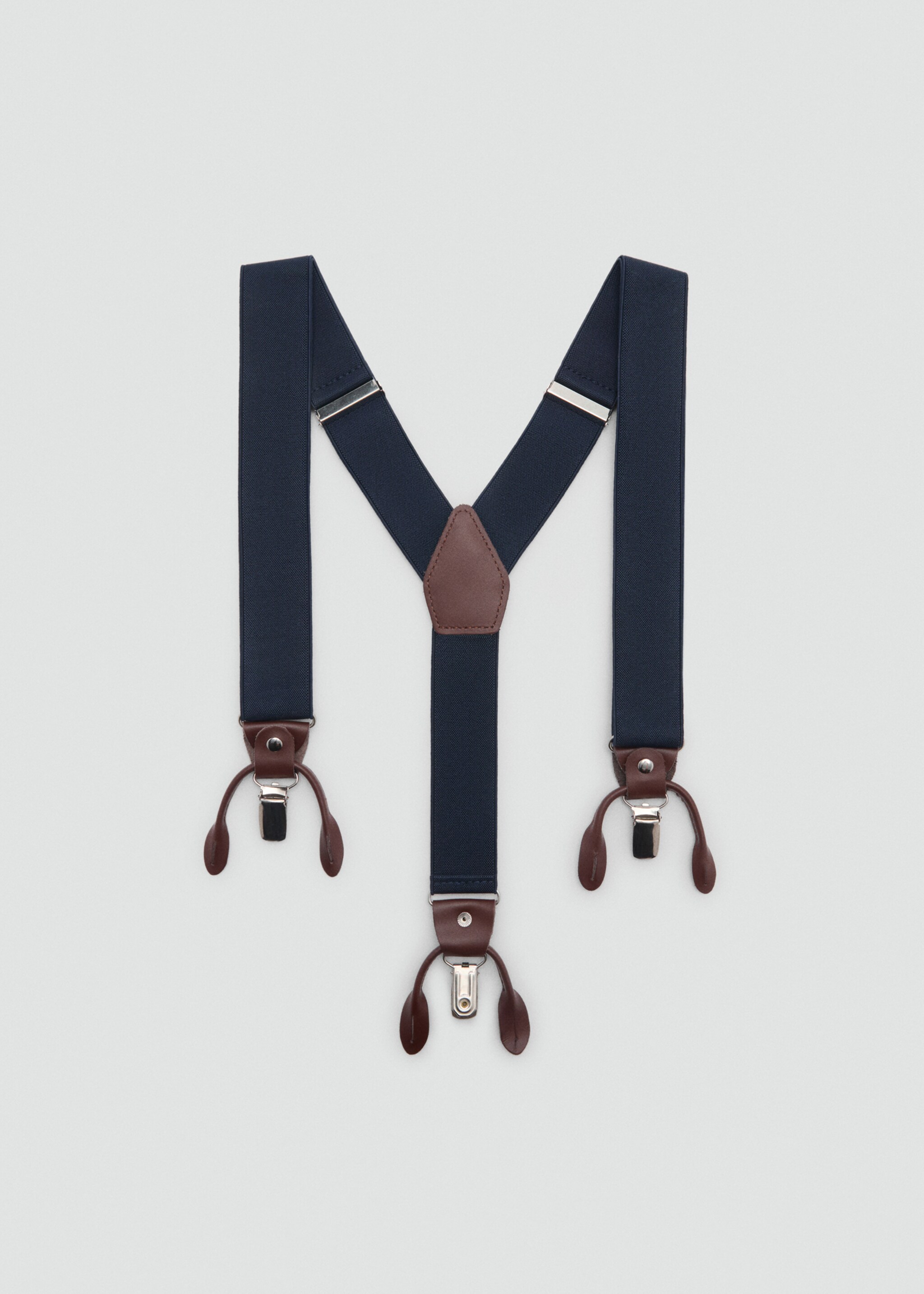 Verstellbare elastische Riemen mit Lederdetails - Artikel ohne Model