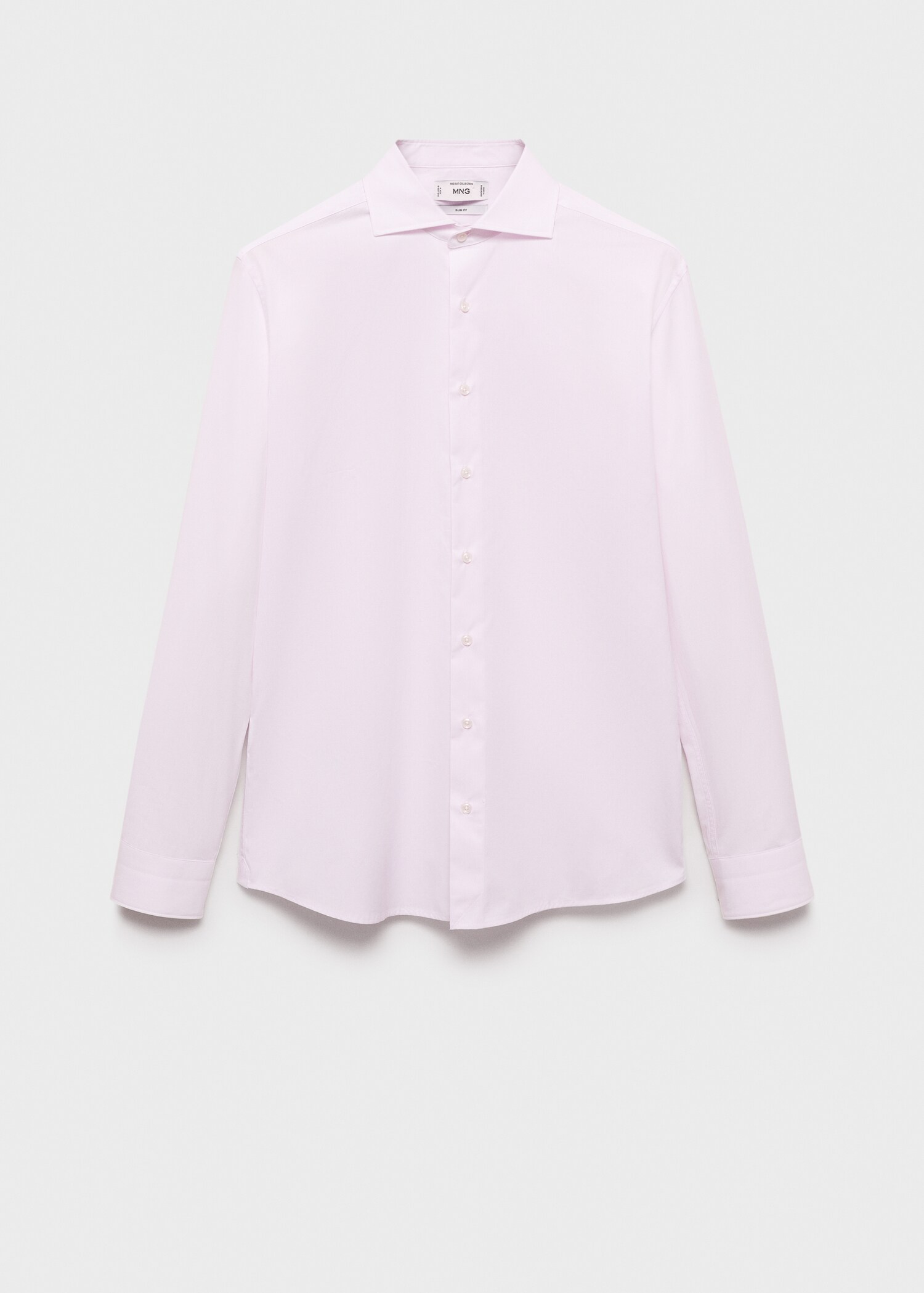 Slim Fit-Anzughemd aus 100 % Baumwolle - Artikel ohne Model