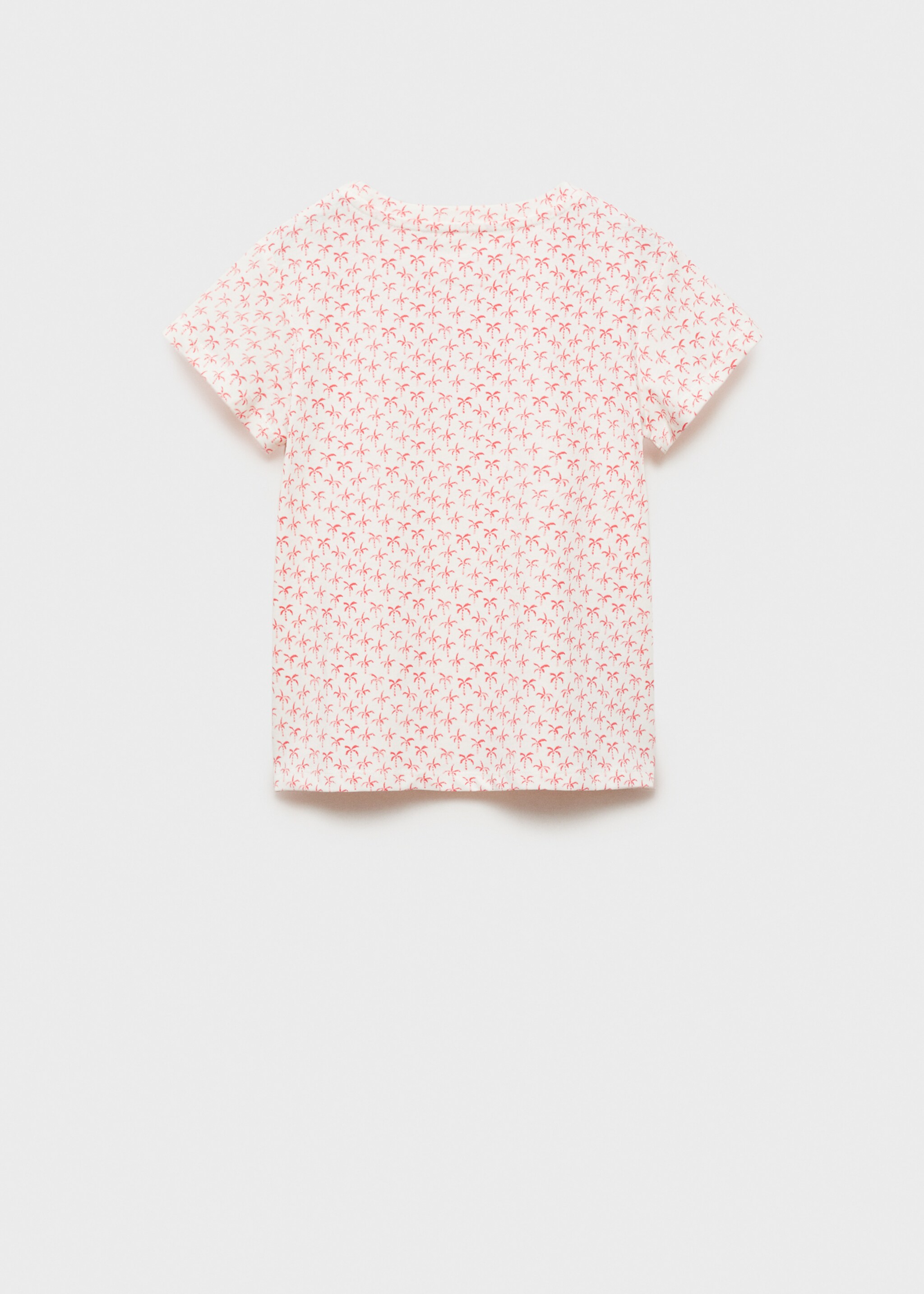 Printed logo T-shirt - Reverse of the article