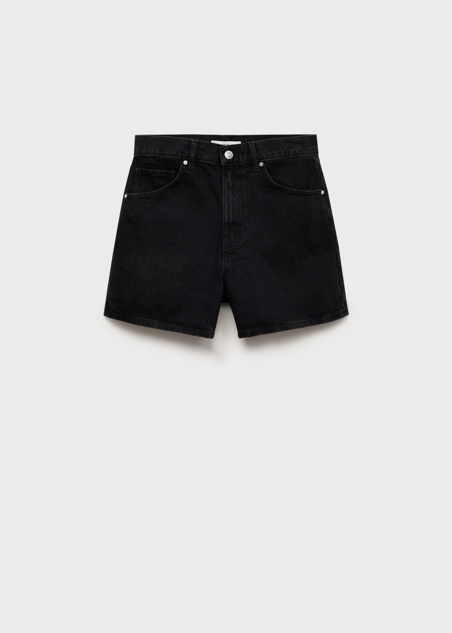 Short jean taille haute - Article sans modèle