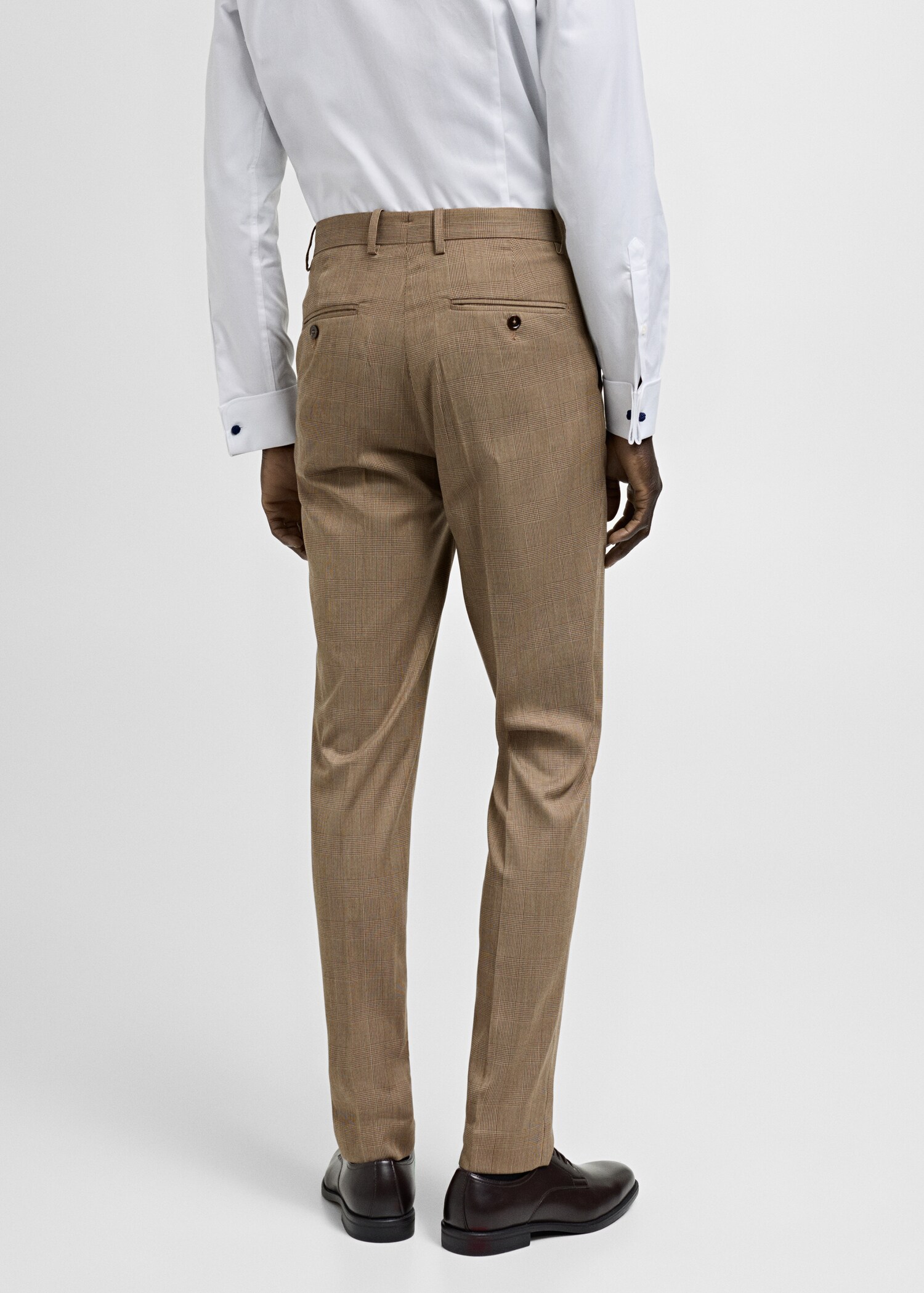 Pantalon costume Milán prince-de-galles - Verso de l’article