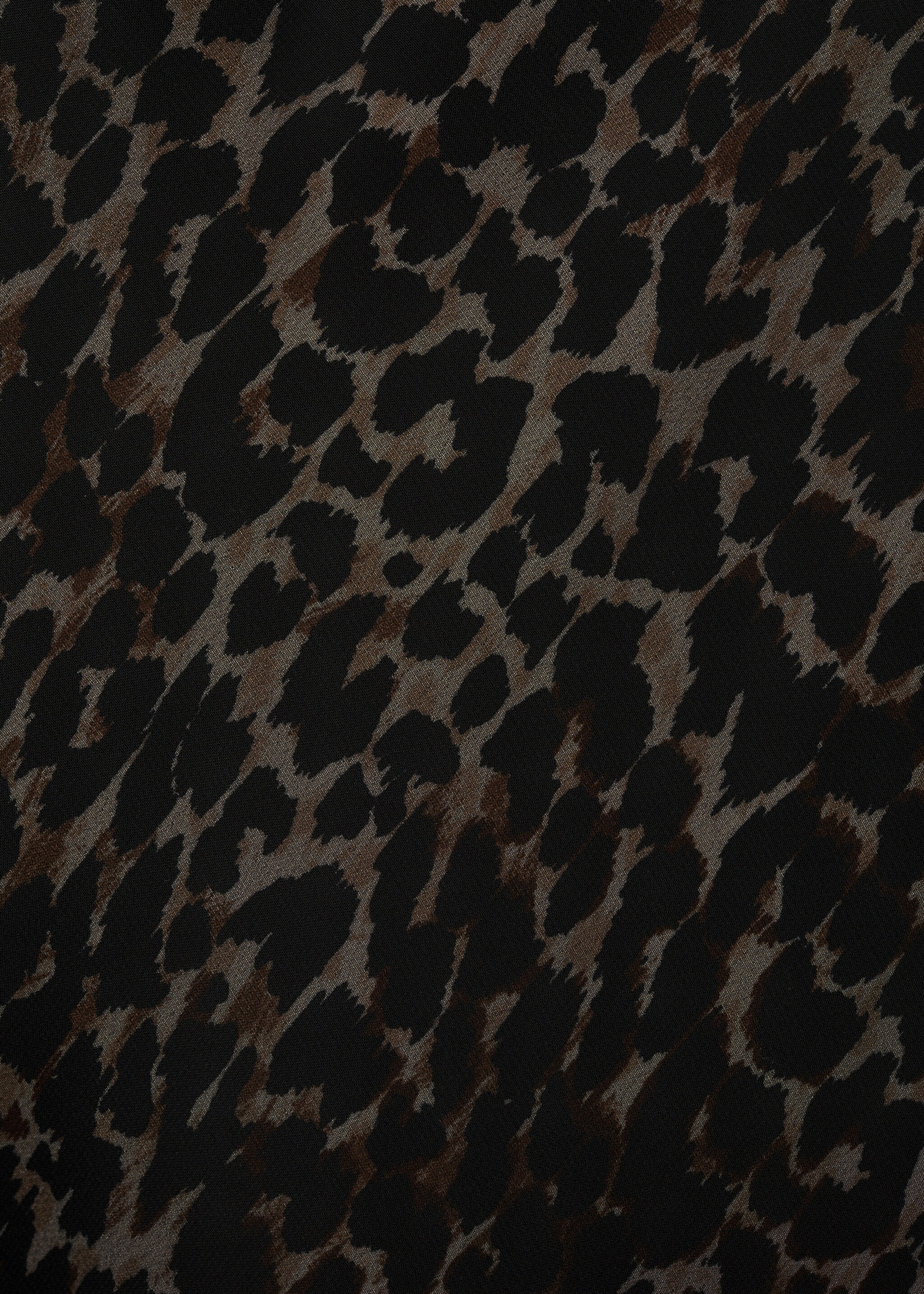 Vestido escote pico leopardo - Detalle del artículo 0