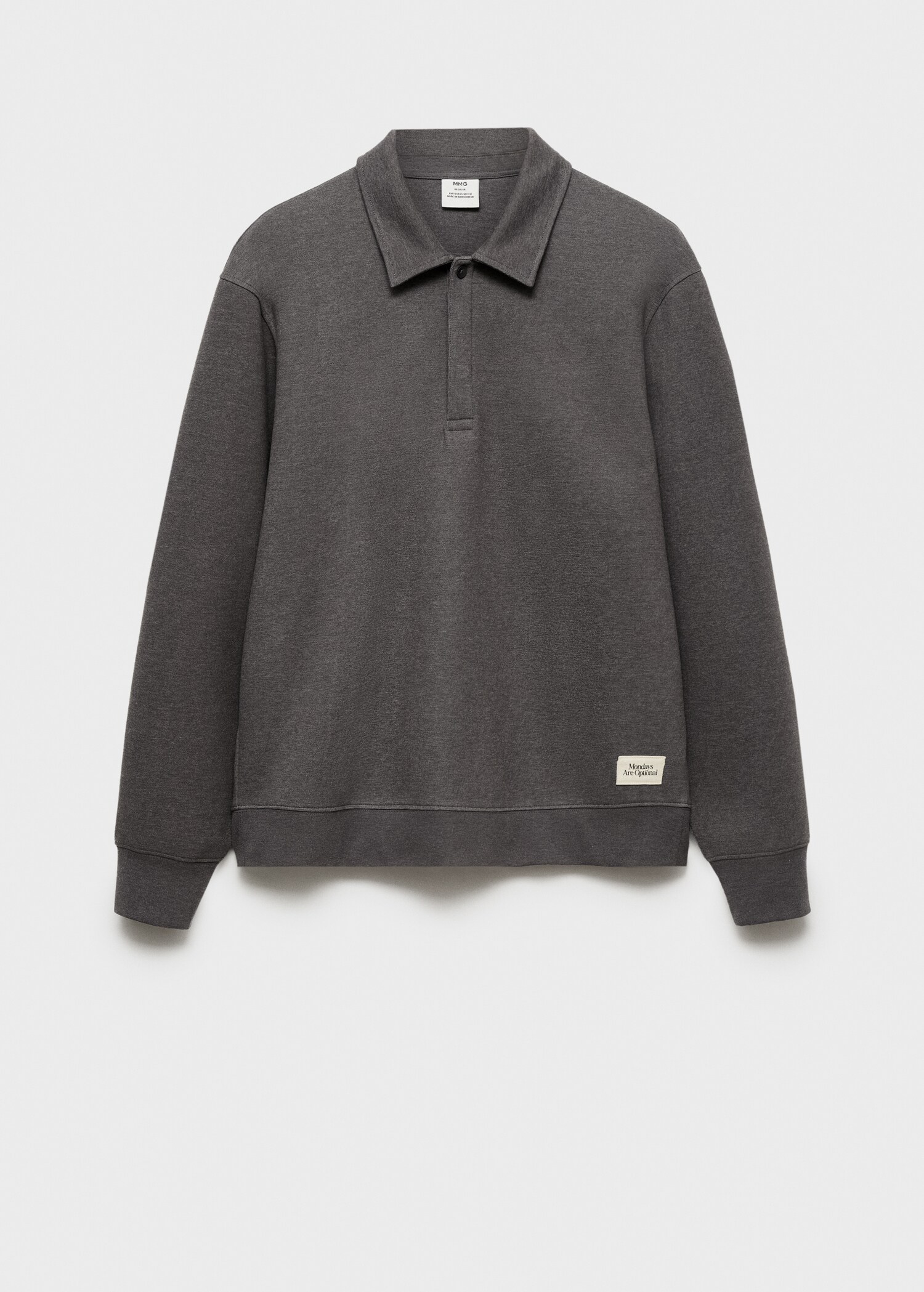 Sudadera polo detalle bordado - Artículo sin modelo
