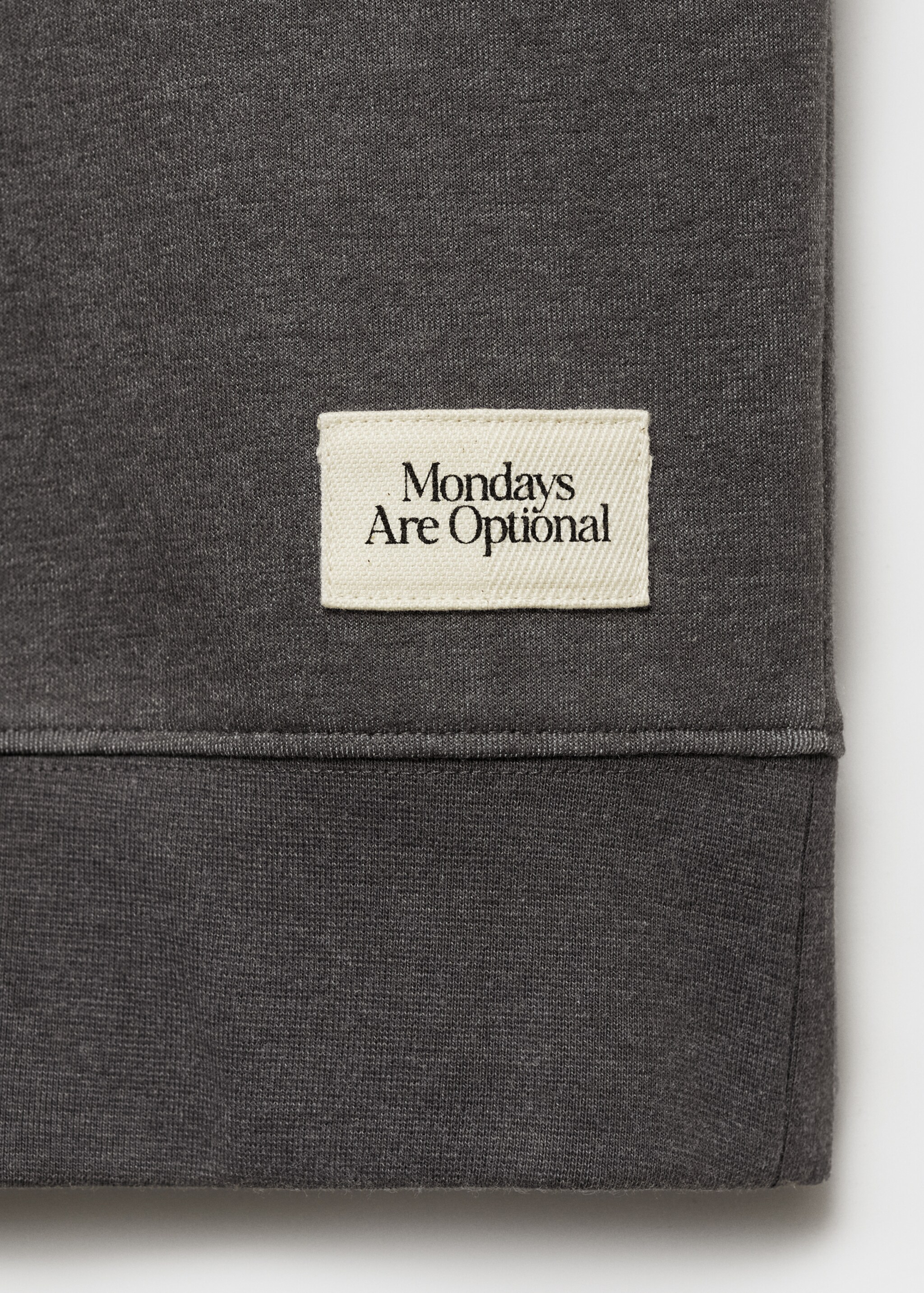 Polosweatshirt met geborduurd detail - Detail van het artikel 0