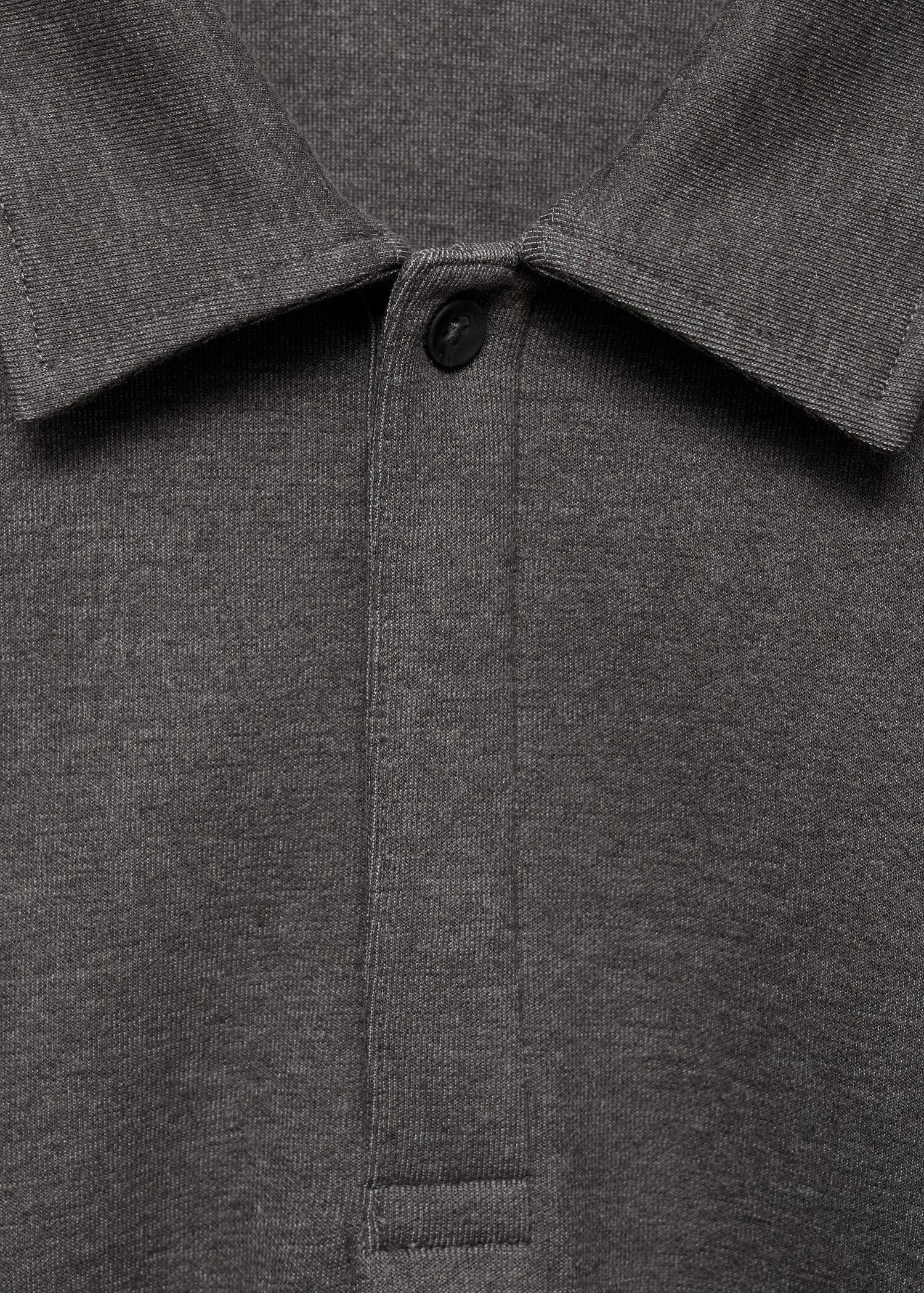 Sudadera polo detalle bordado - Detalle del artículo 8