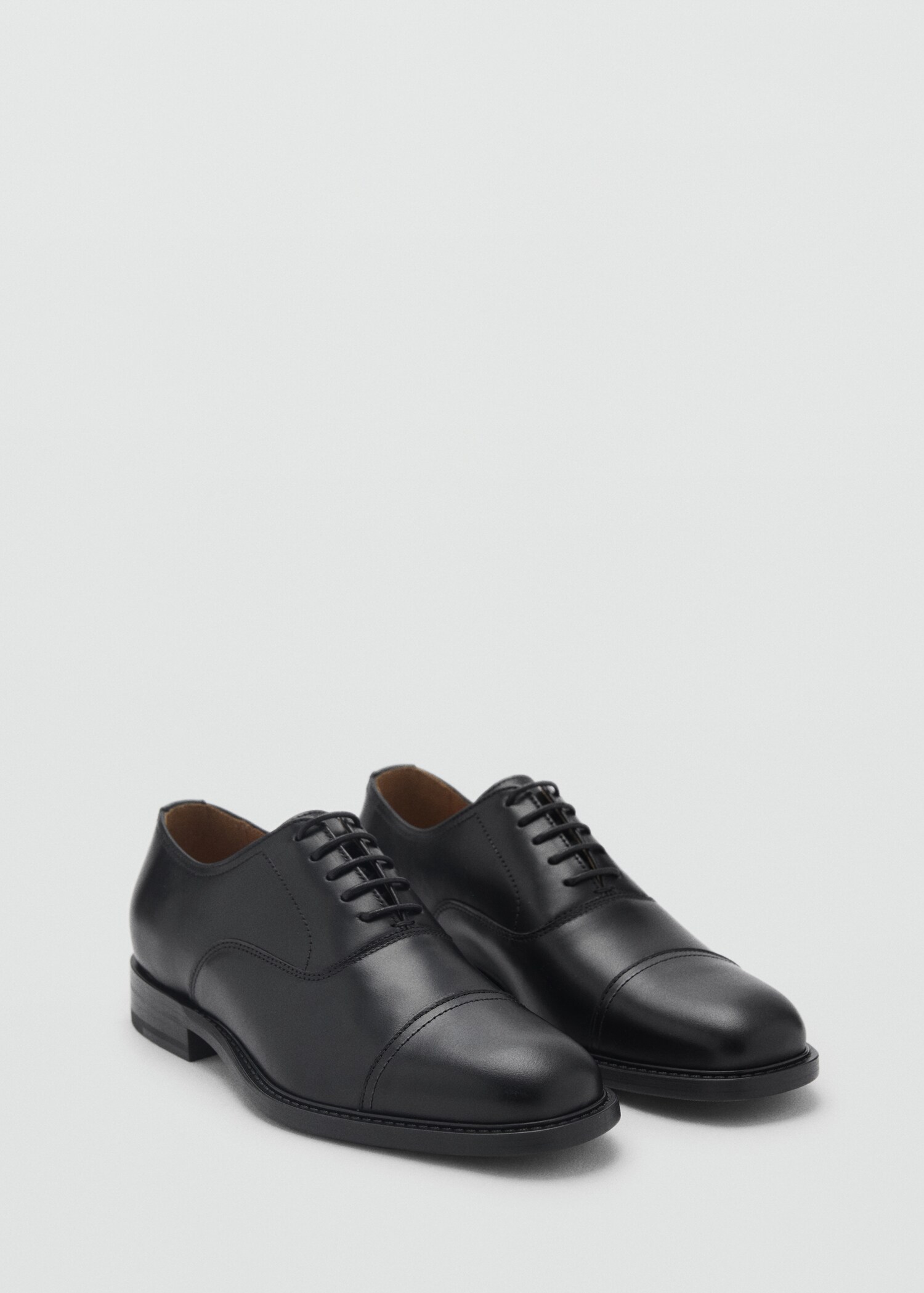 Zapato estilo Oxford piel - Plano medio